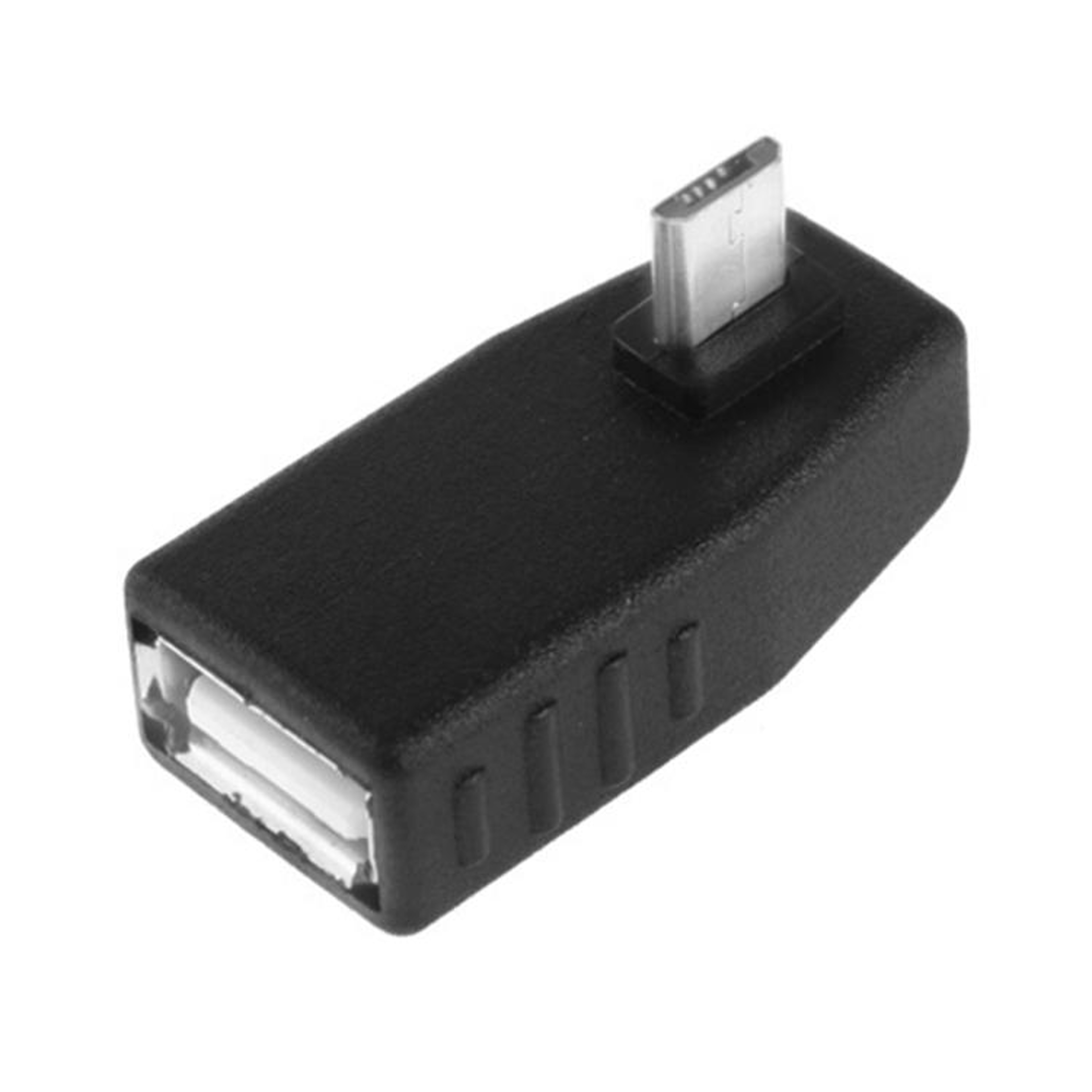 Micro USB OTG Adapter 90 Degree Angle USB 2.0 Female Converter for Phones & Tablets – view 6