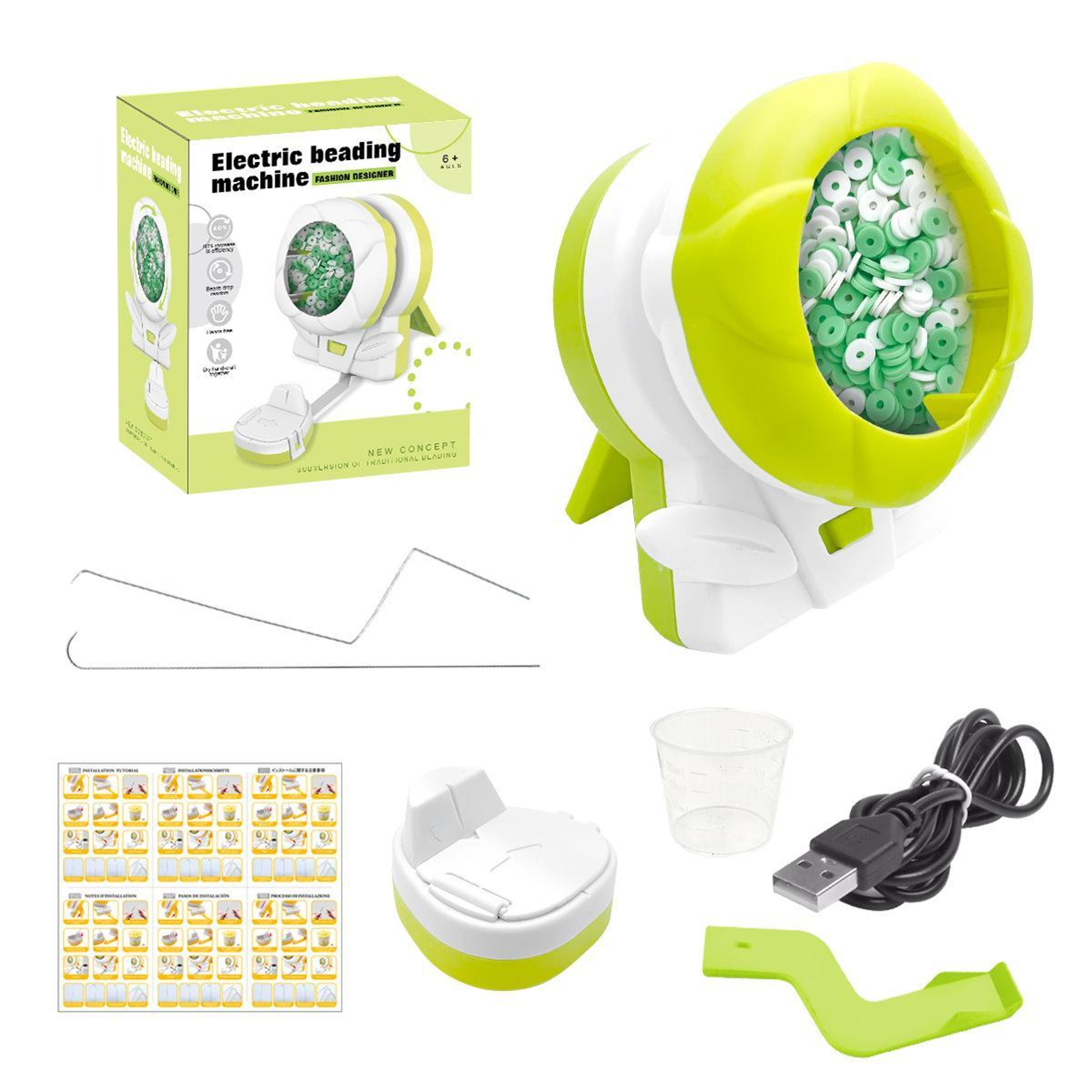 Portable USB Automatic Beading Machine for DIY Jewelry Making – view 8