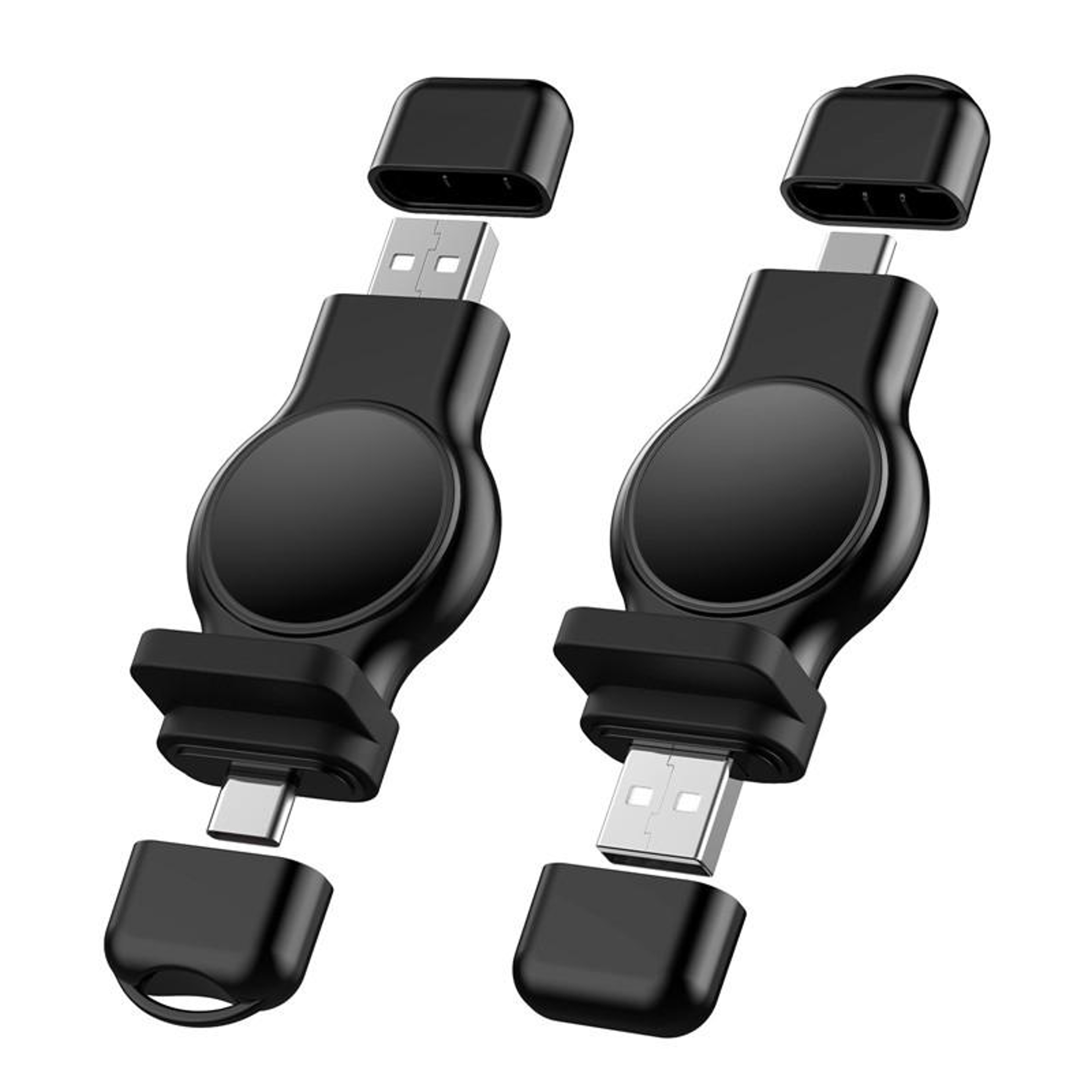 USB C & USB A Apple Watch Magnetic Charger Fast Portable Apple Watch Charging – view 2