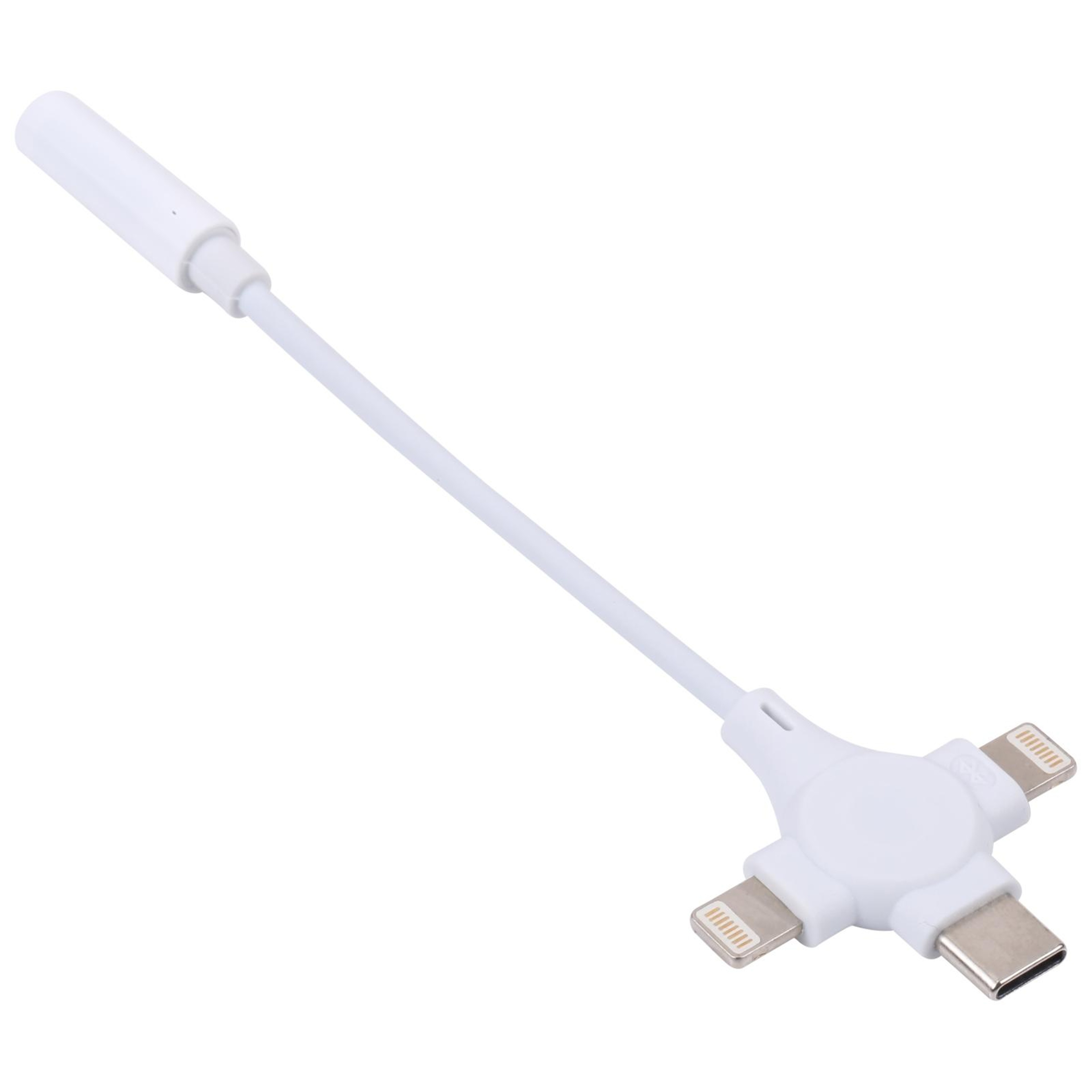 Premium Dual Interface USB Lightning to Audio Adapter Cable – view 1