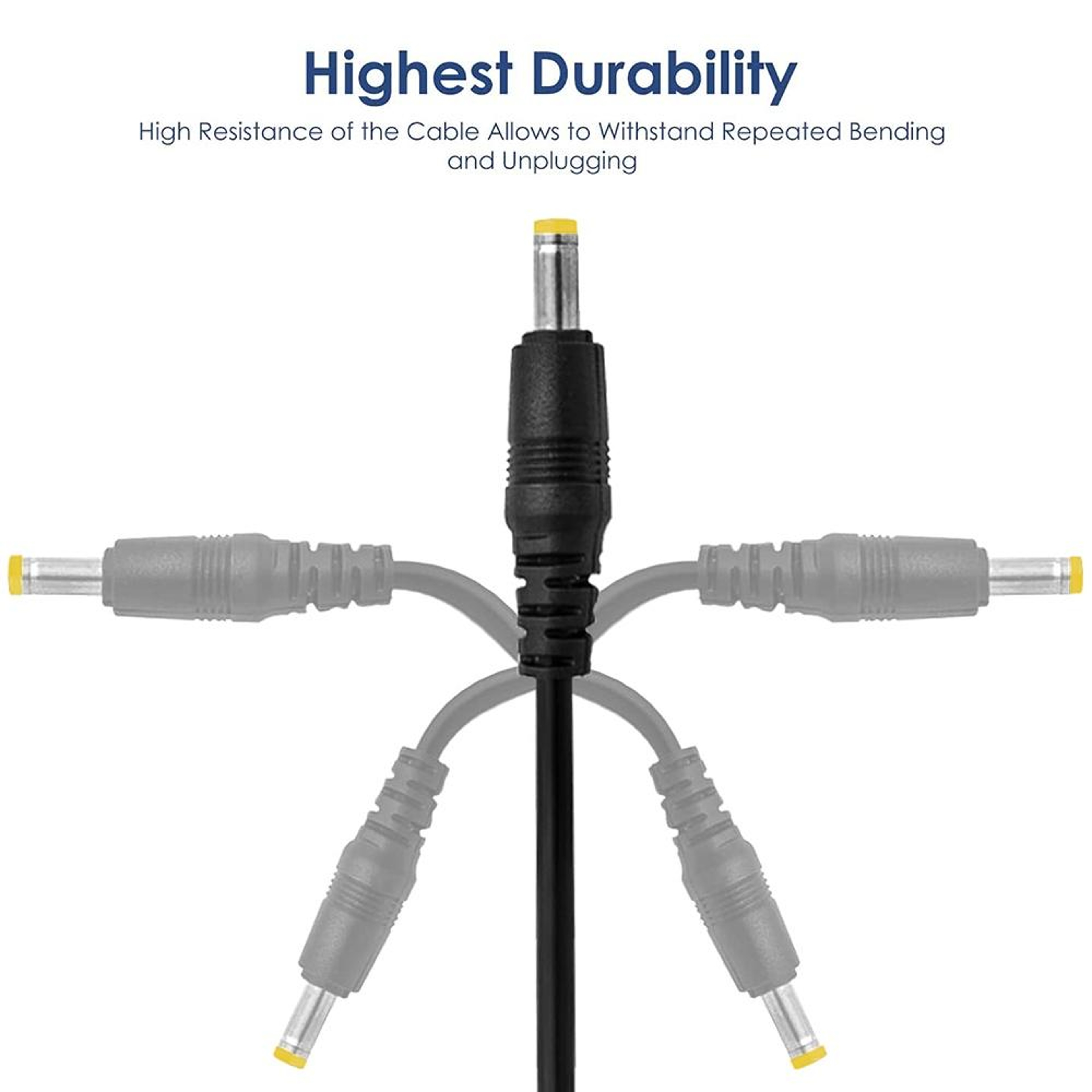 USB to DC Charging Cable   Reliable USB Power Adapter Cable – view 5