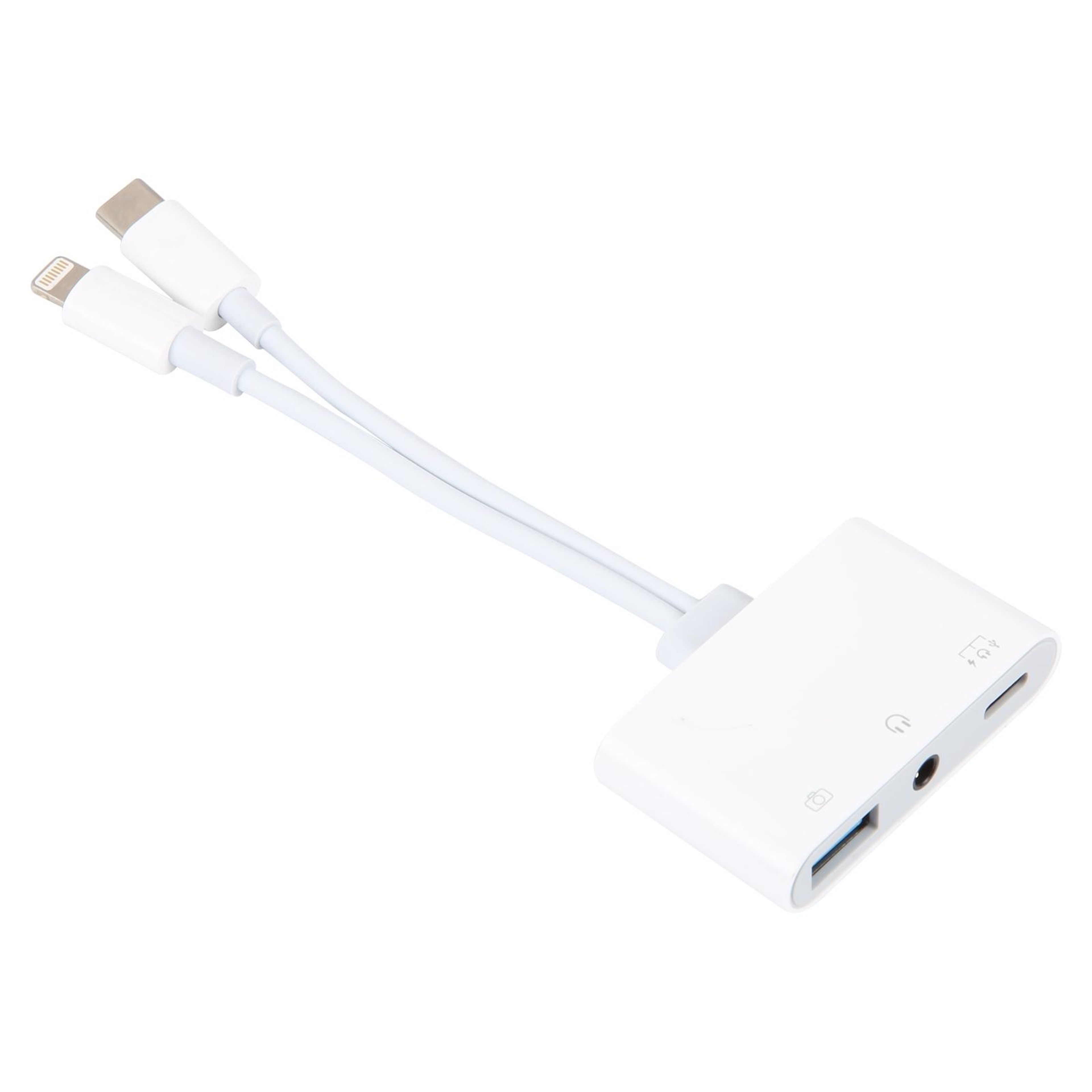 Portable USB Multifunction Audio & Charging Adapter  USB Audio – view 2
