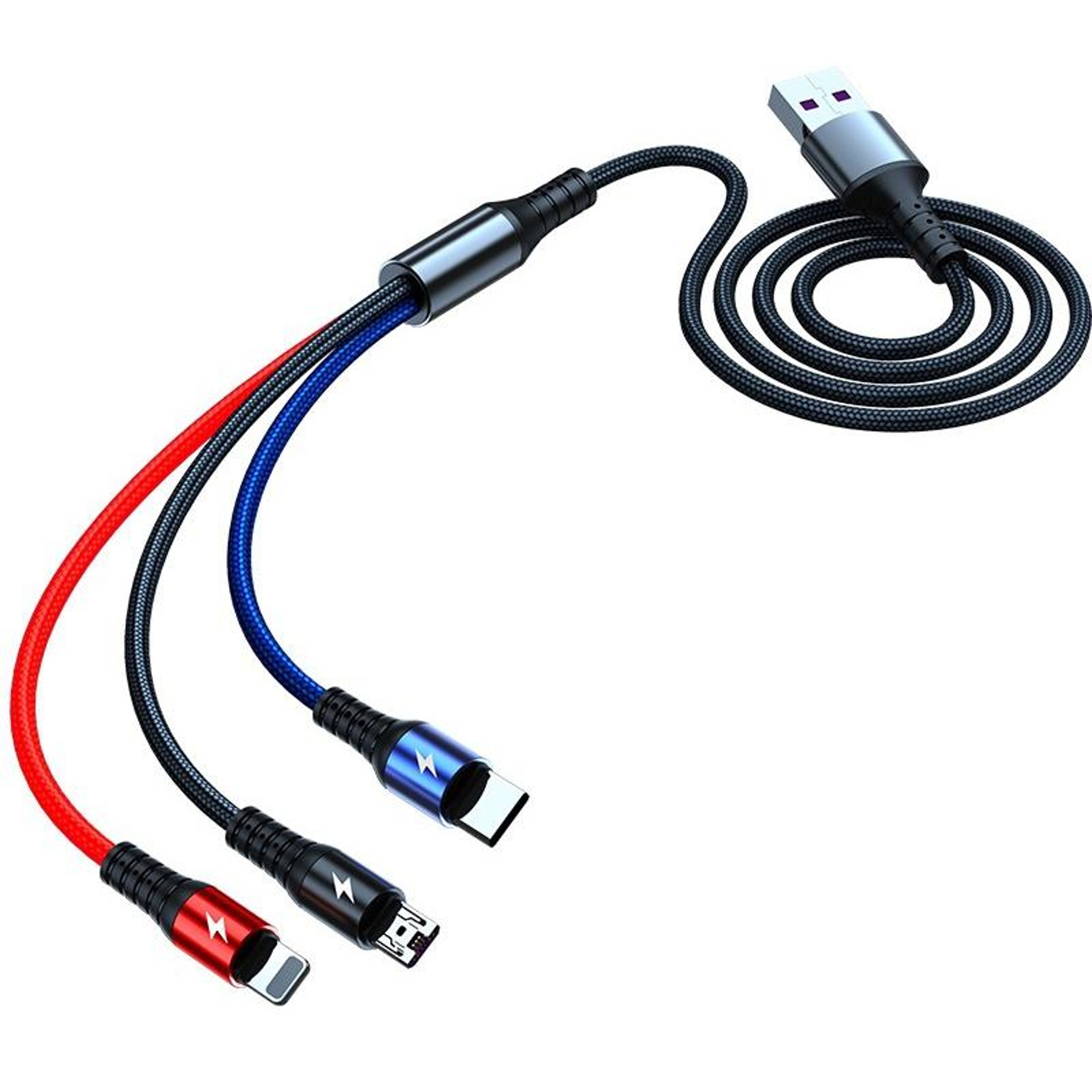 Universal   Fast Charging USB Cable USB C, Micro USB – view 2
