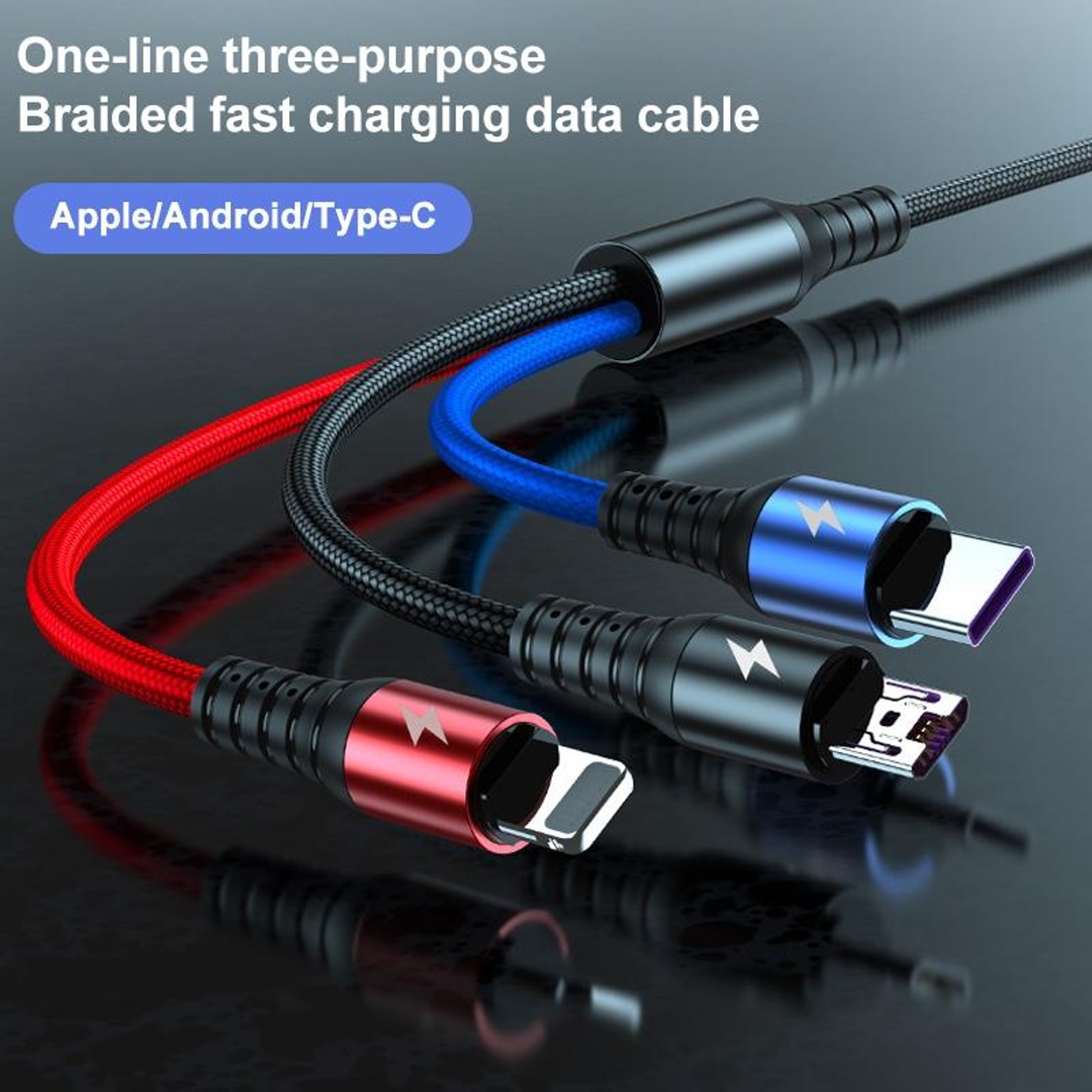 Universal   Fast Charging USB Cable USB C, Micro USB – view 11
