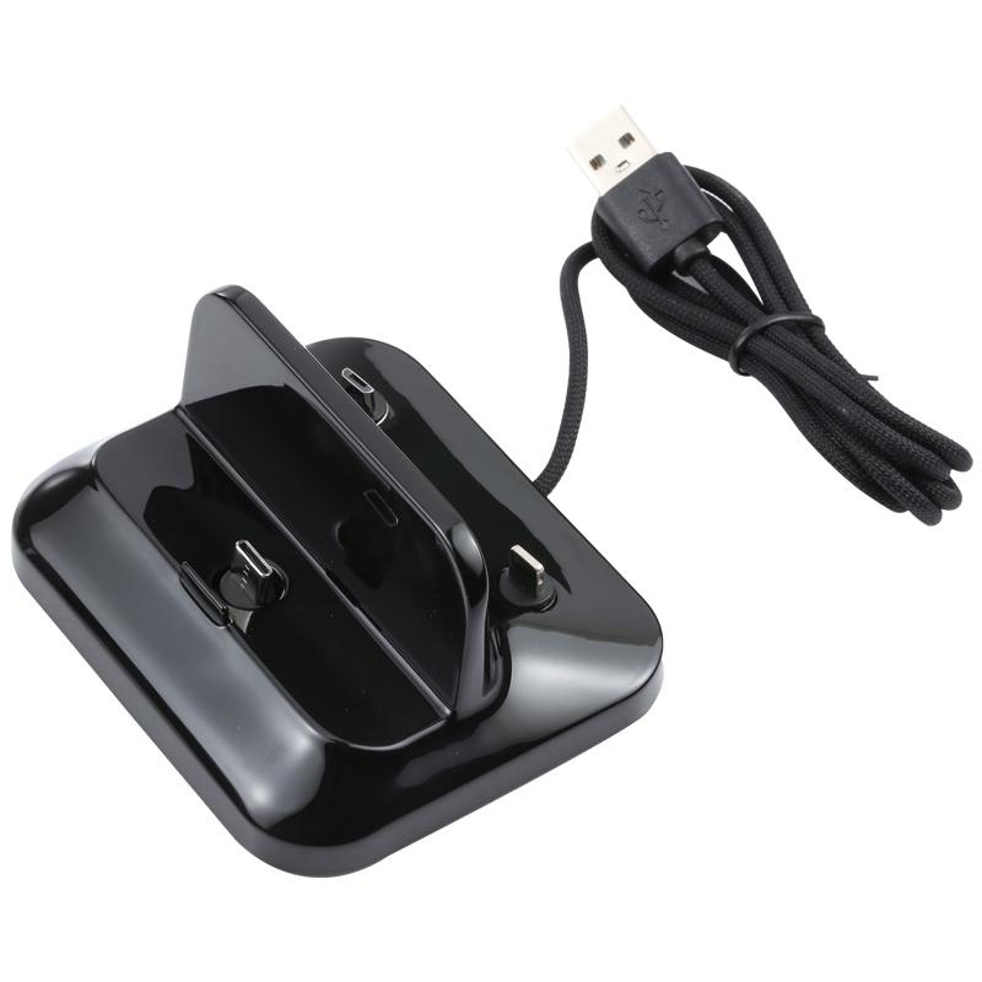 Universal  Magnetic Charging Base With USB C Micro USB Connectors 1