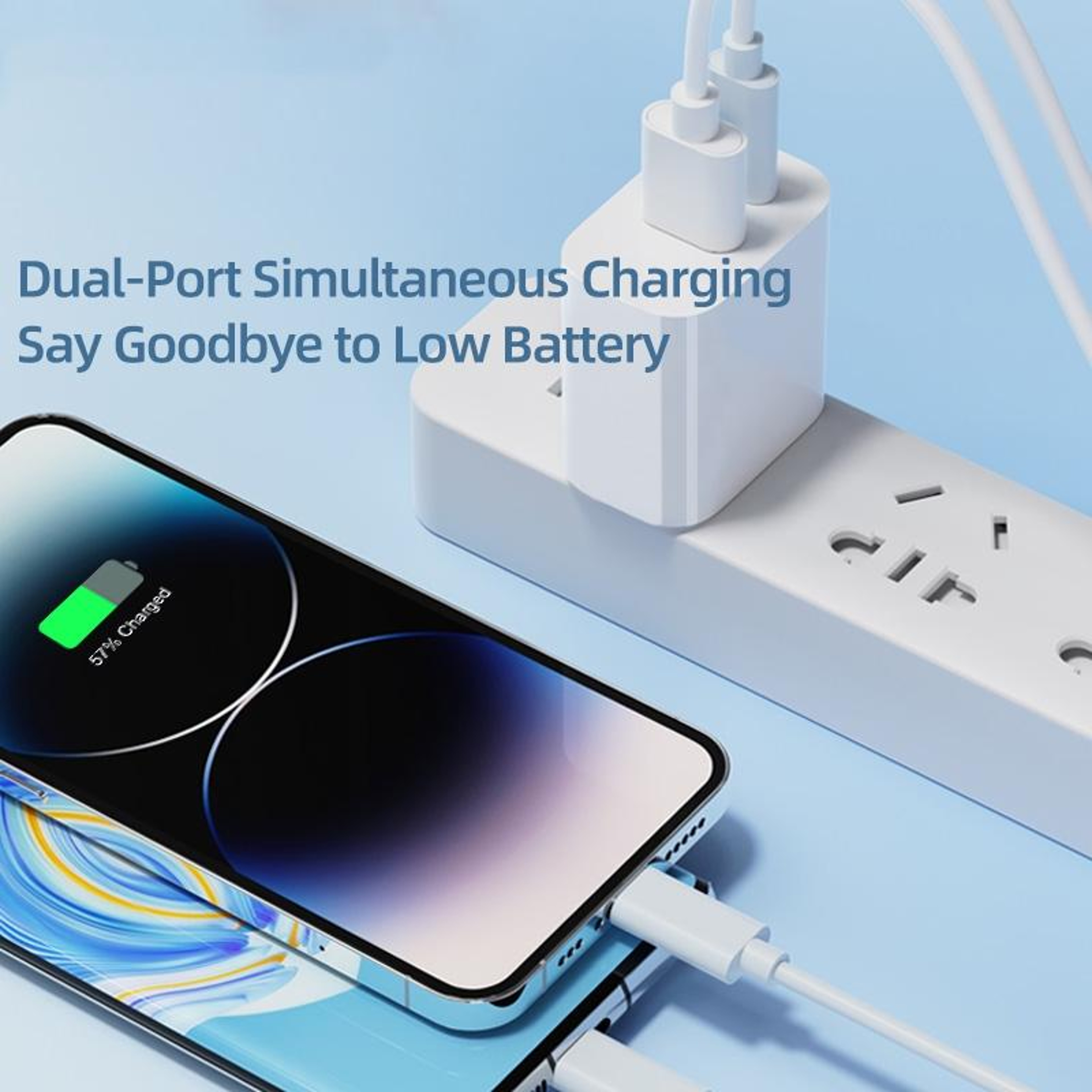 Fast USB PD & Dual Port USB Charger Adapter – view 4
