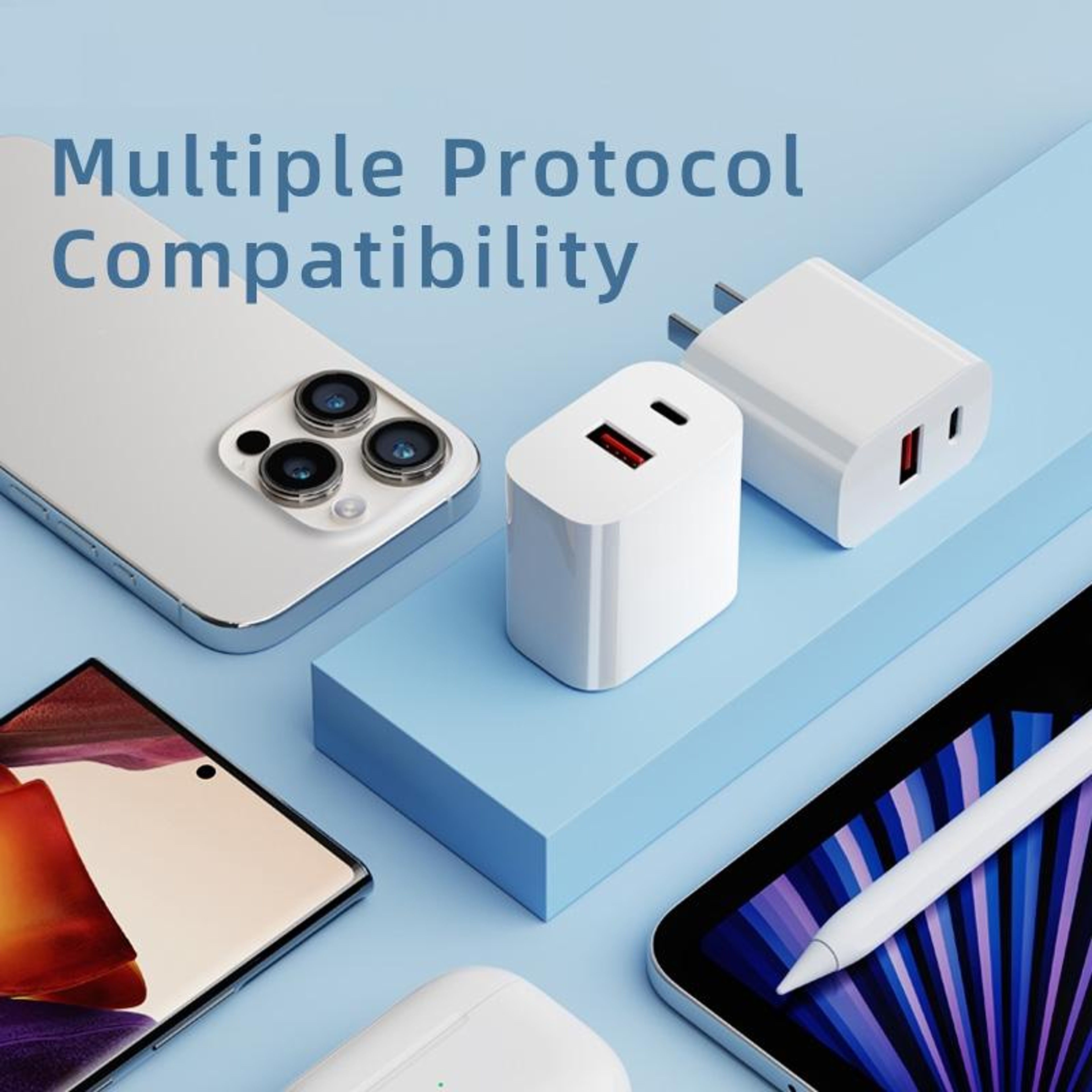 Fast USB PD & Dual Port USB Charger Adapter – view 5