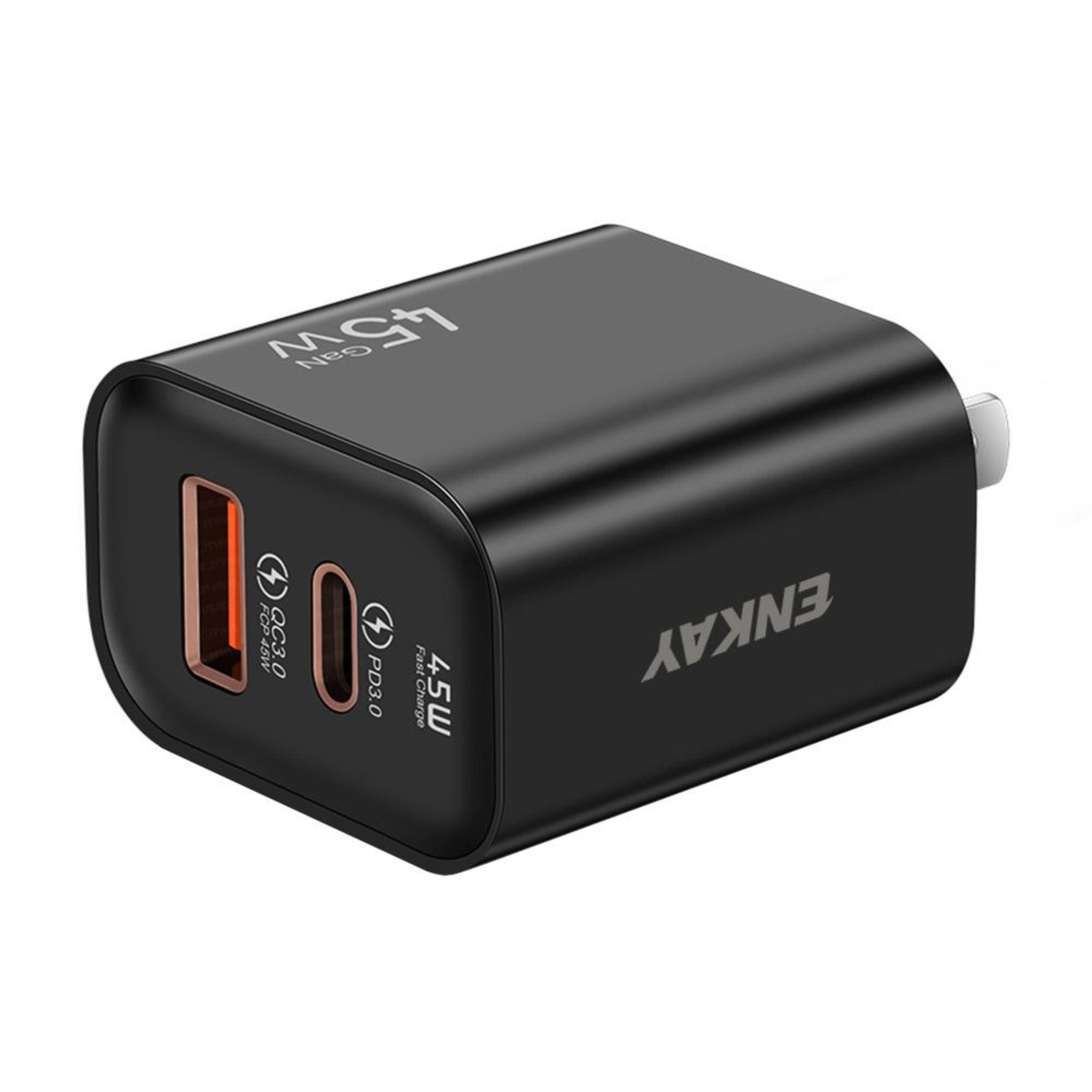 Dual Port USB C PD Quick Charger with US Plug – view 11