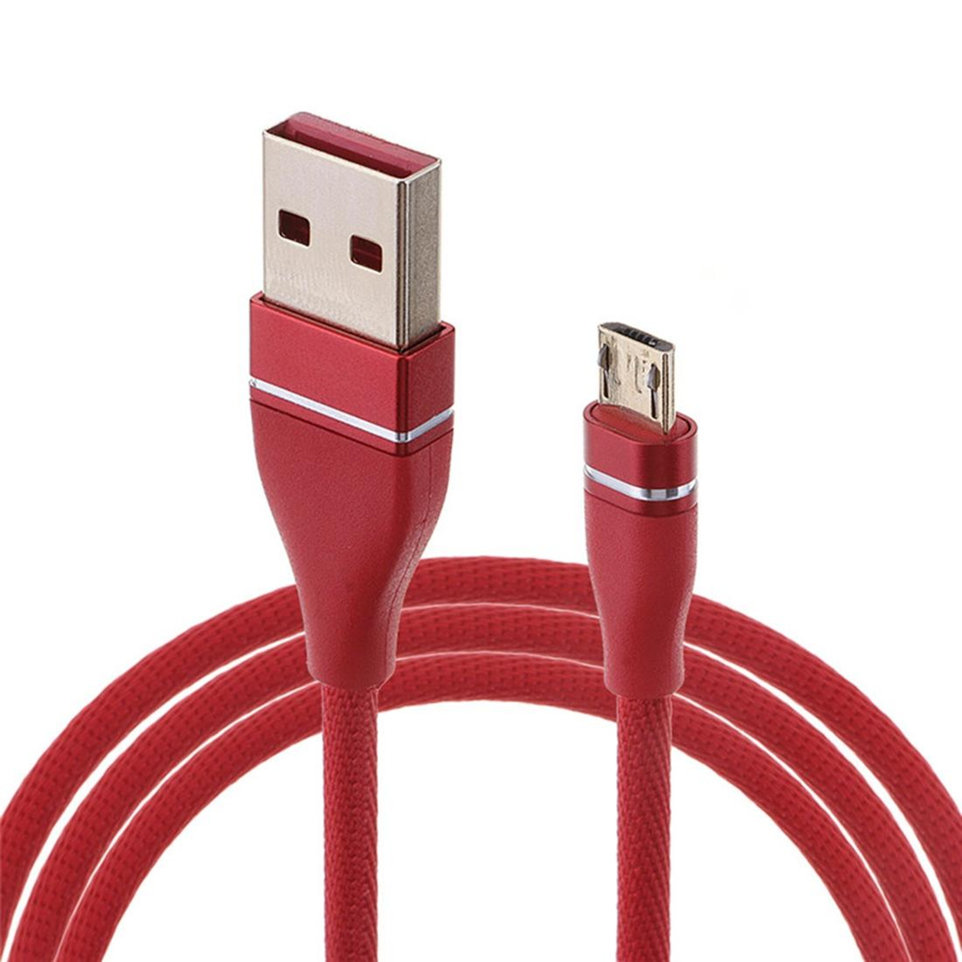 Premium Nylon Braided USB to Micro USB cable  Fast Charging & Data Sync – view 1