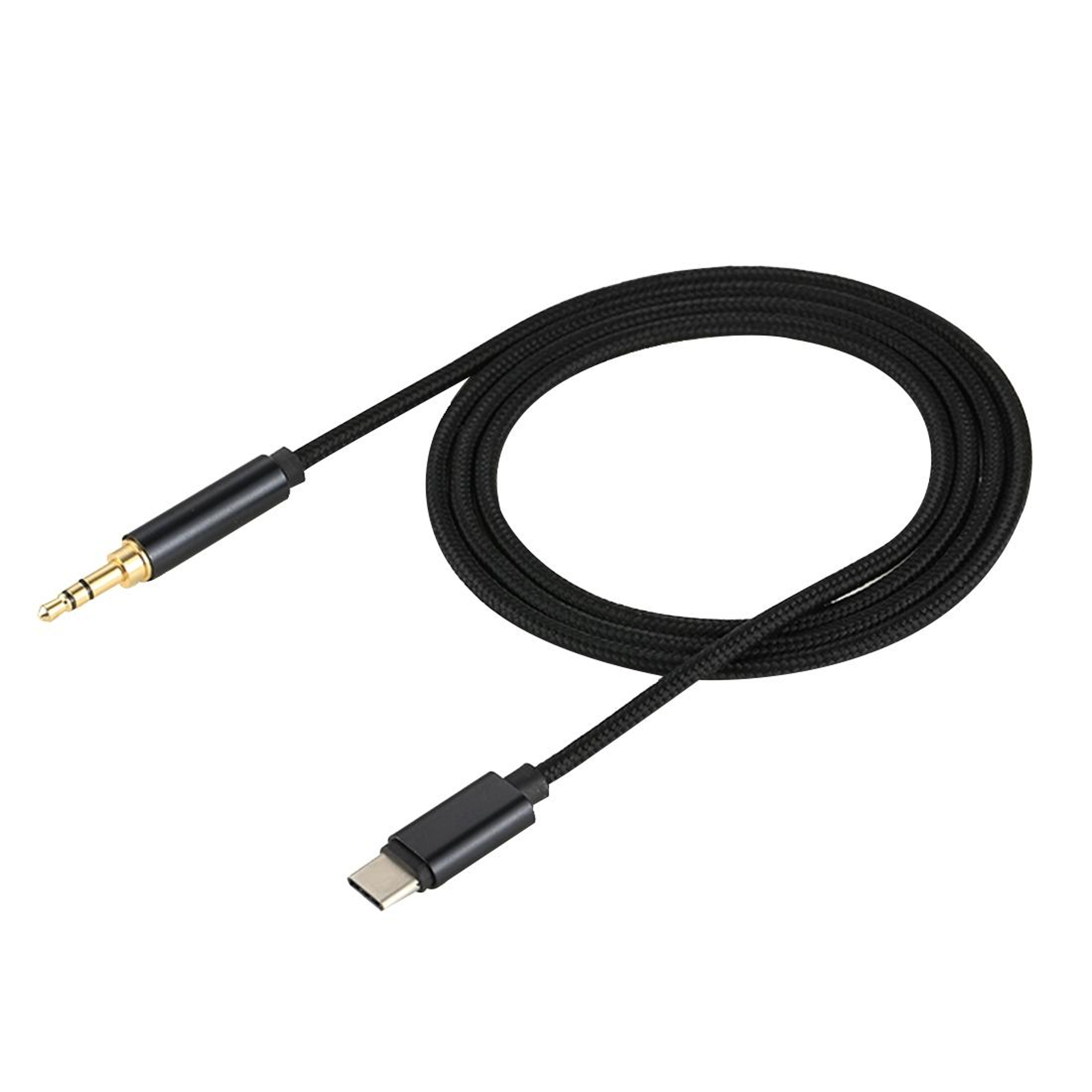 Premium USBC Audio Cable  Durable Nylon Braided AUX 3