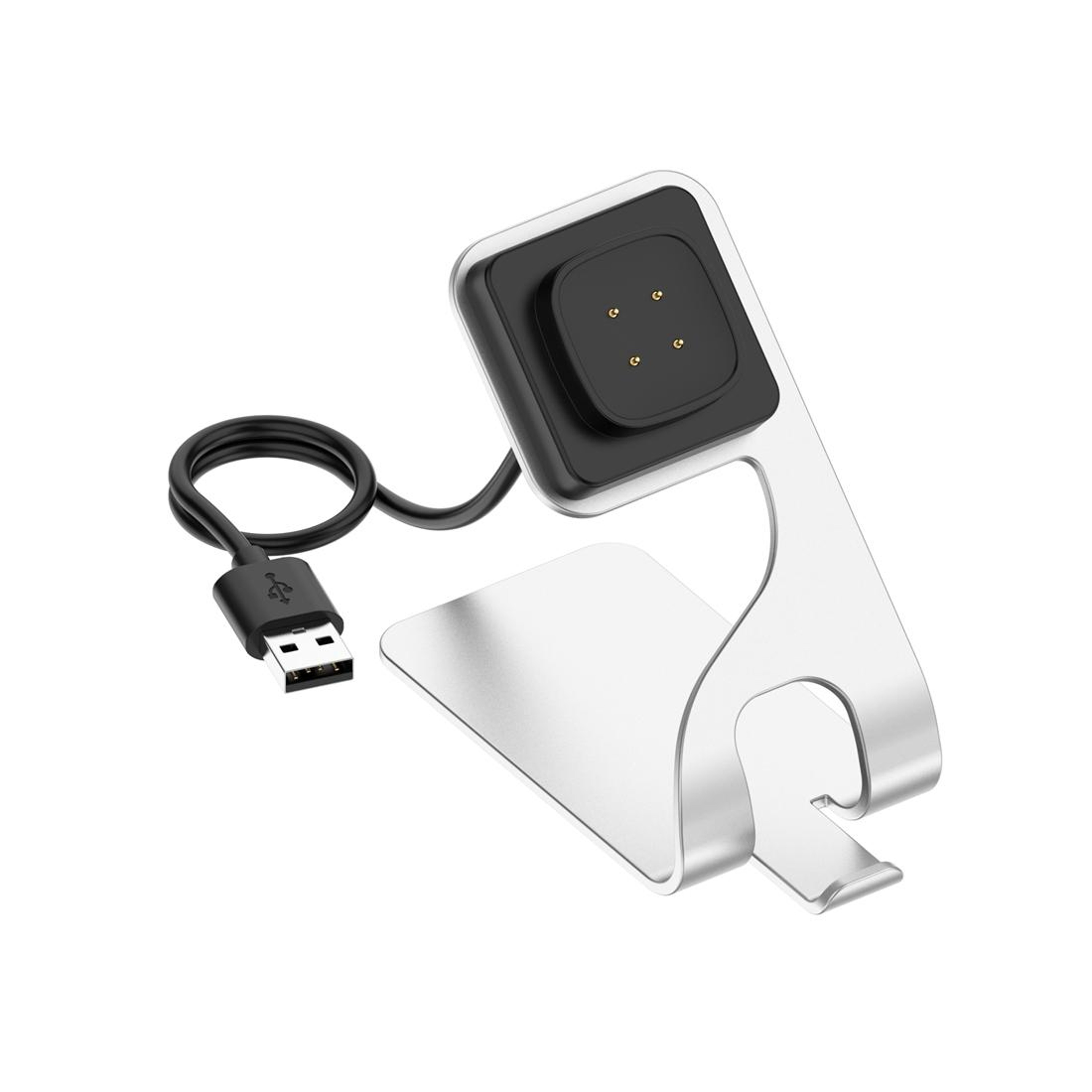 Google Pixel Watch 3 Charging Dock Rotatable Metal Fast Charger Stand – view 1
