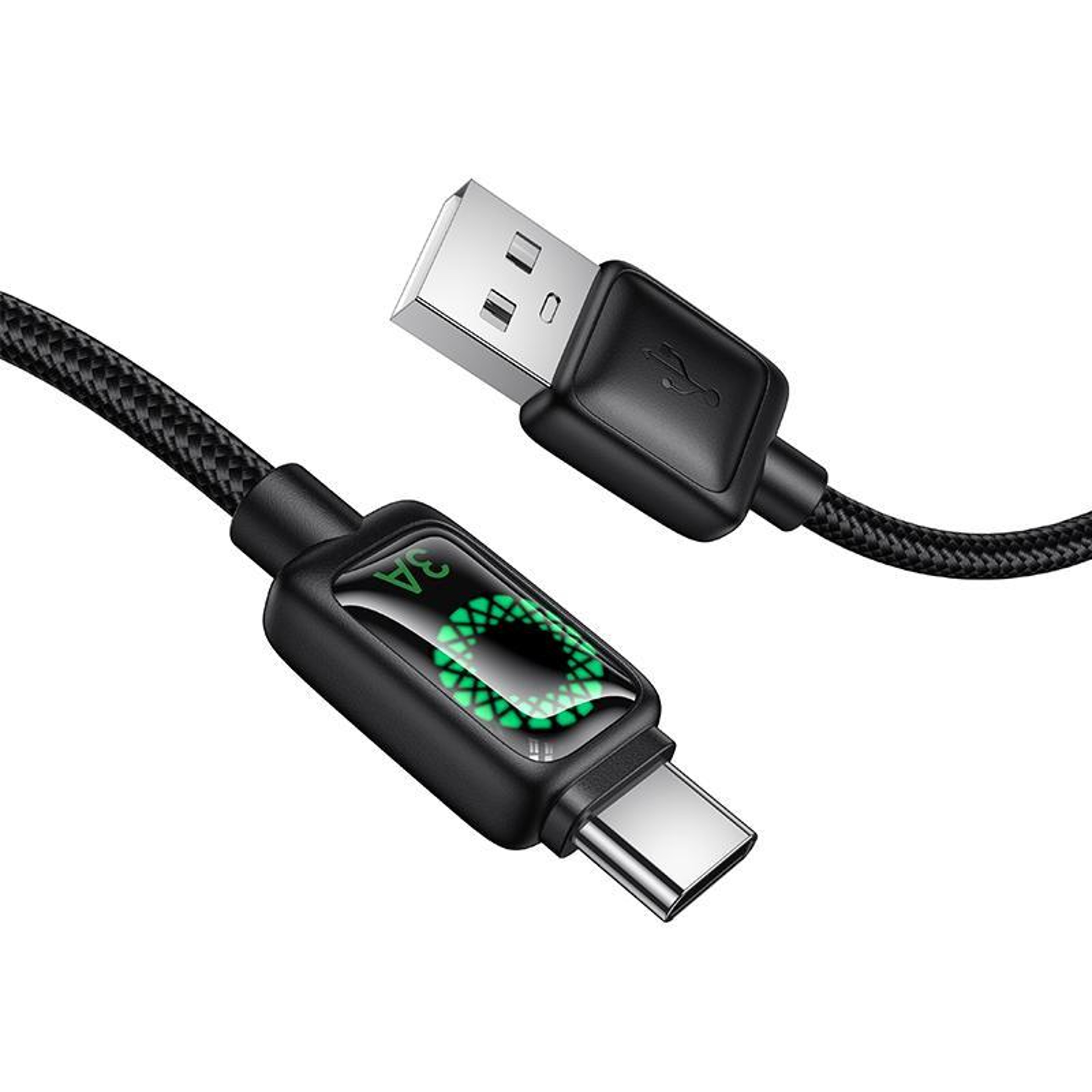 Mundo Fast Charging USB C Cable with LED Durable Nylon Charge & Sync – view 2