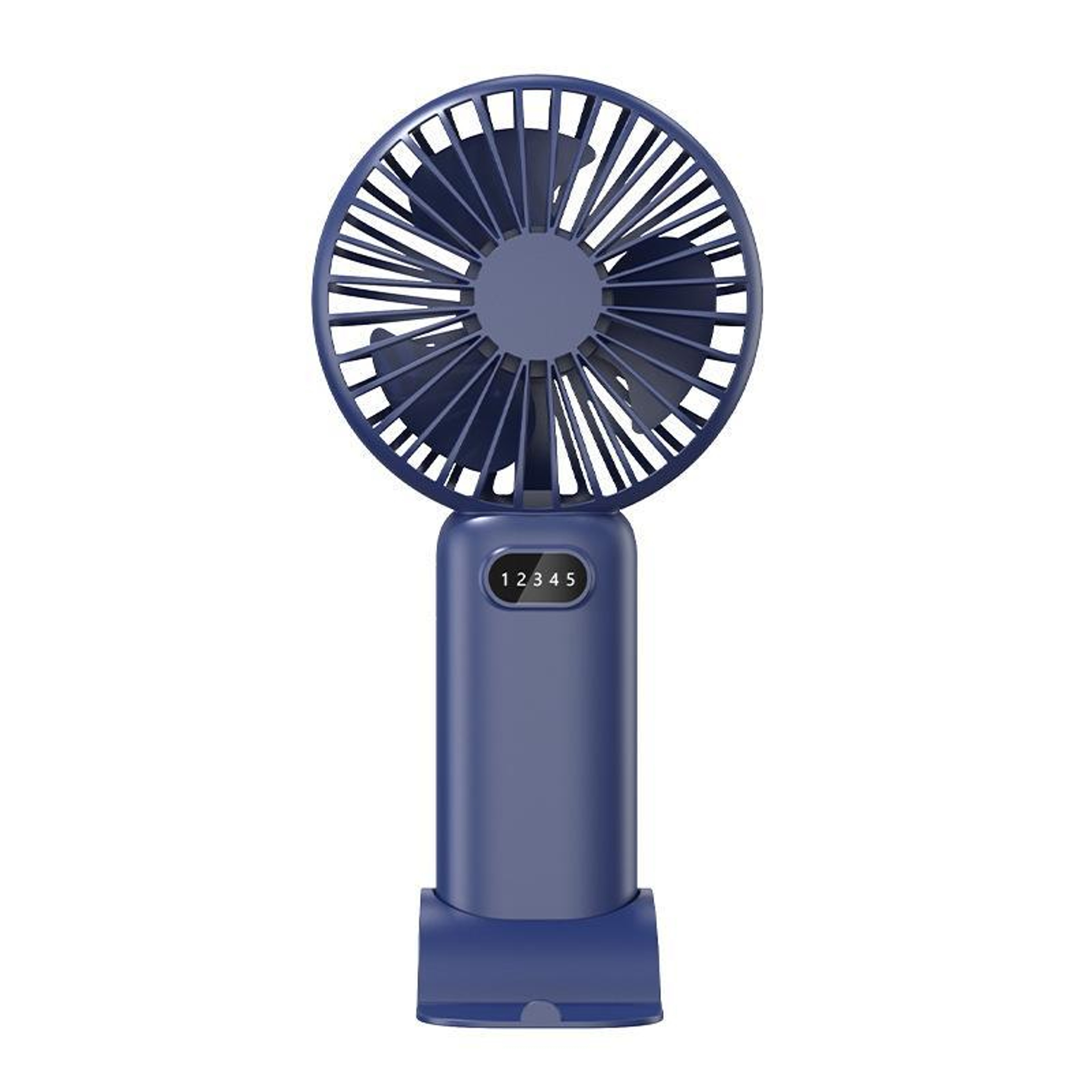 Portable USB Rechargeable Handheld & Mini Desk Fan with Stand – view 15