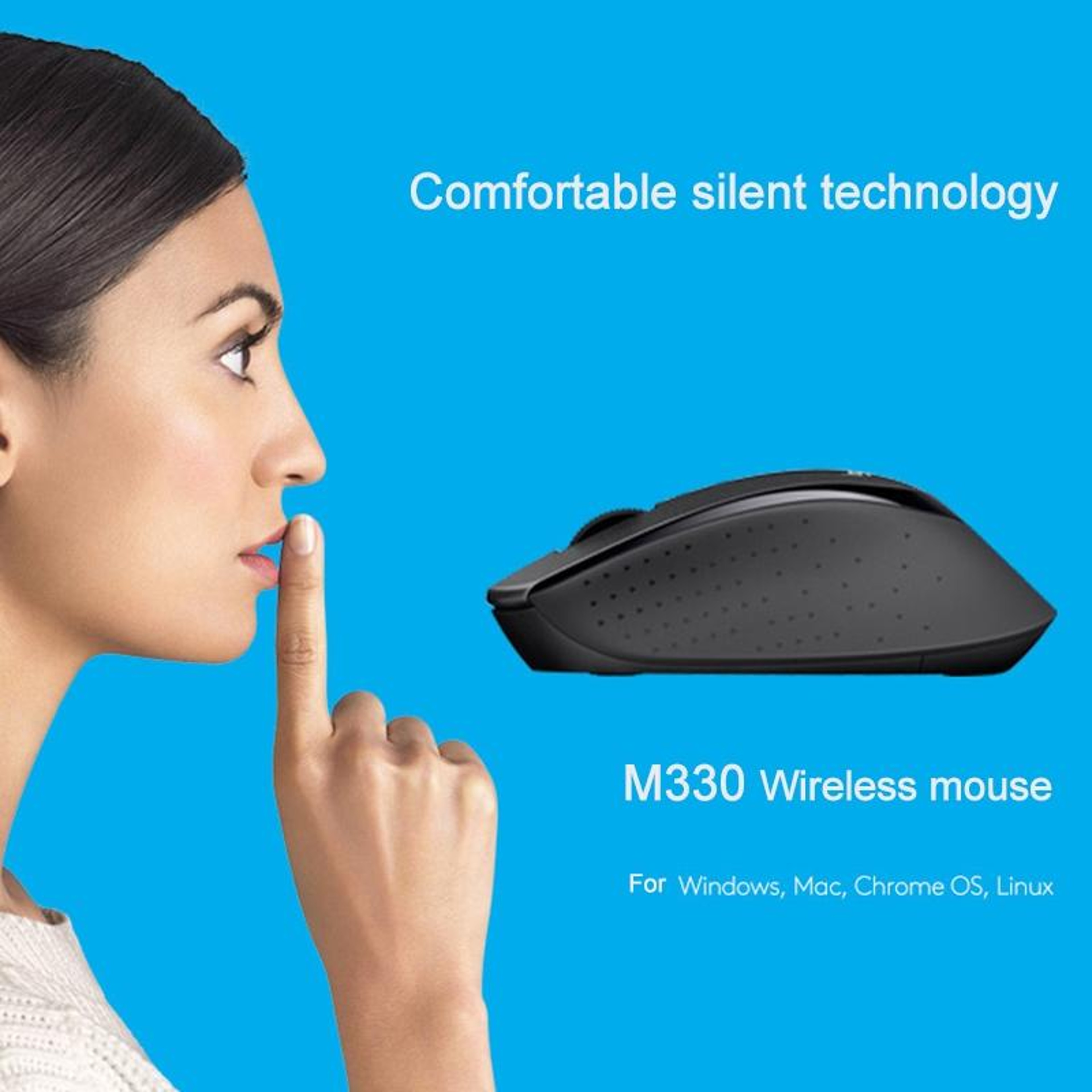 Logitech M330 Silent Wireless Mouse with USB Receiver Long Battery Life for Laptop & PC – view 11