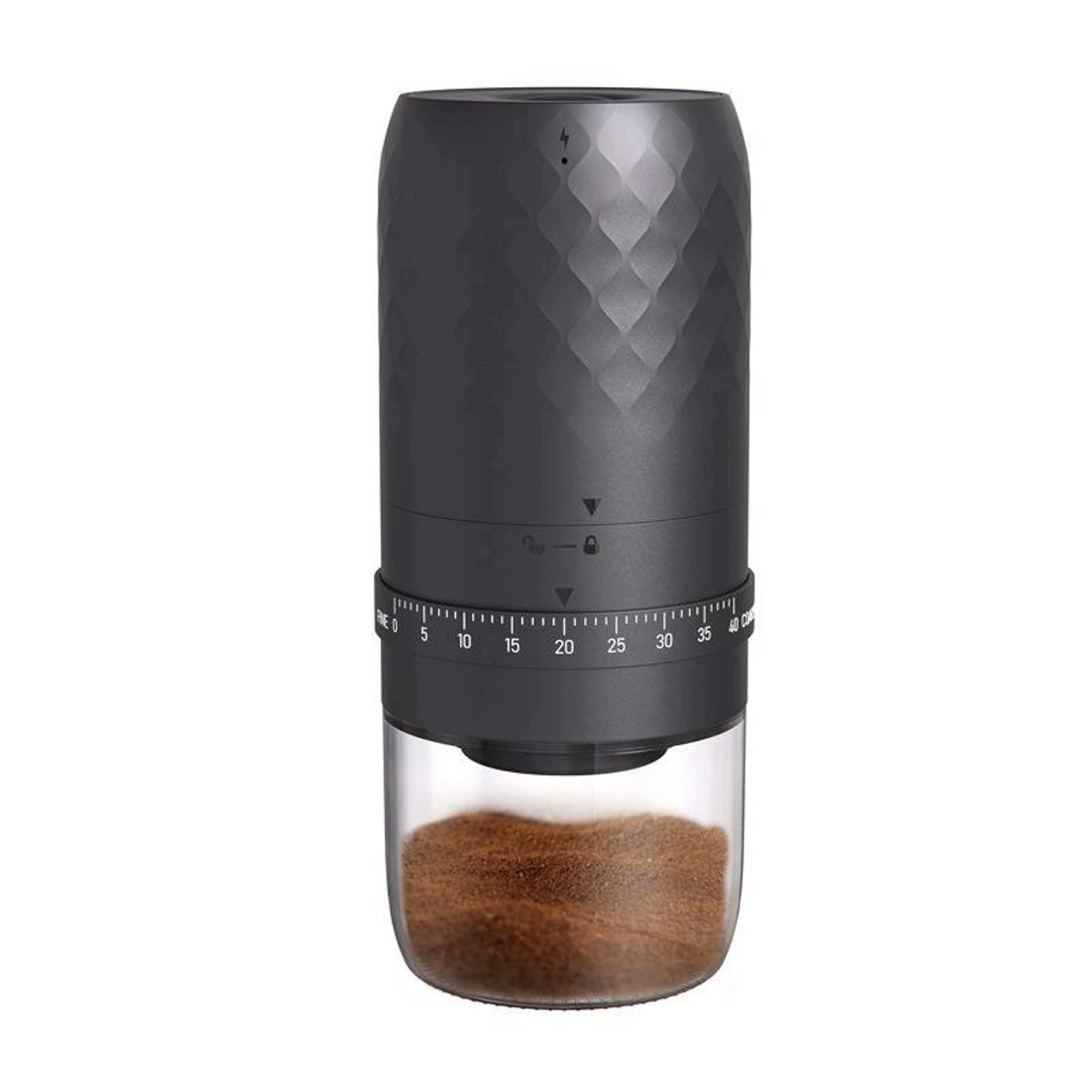 40-Setting Portable Electric Burr Coffee Grinder USB-C Rechargeable Ceramic Coffee Bean Grinder – view 1