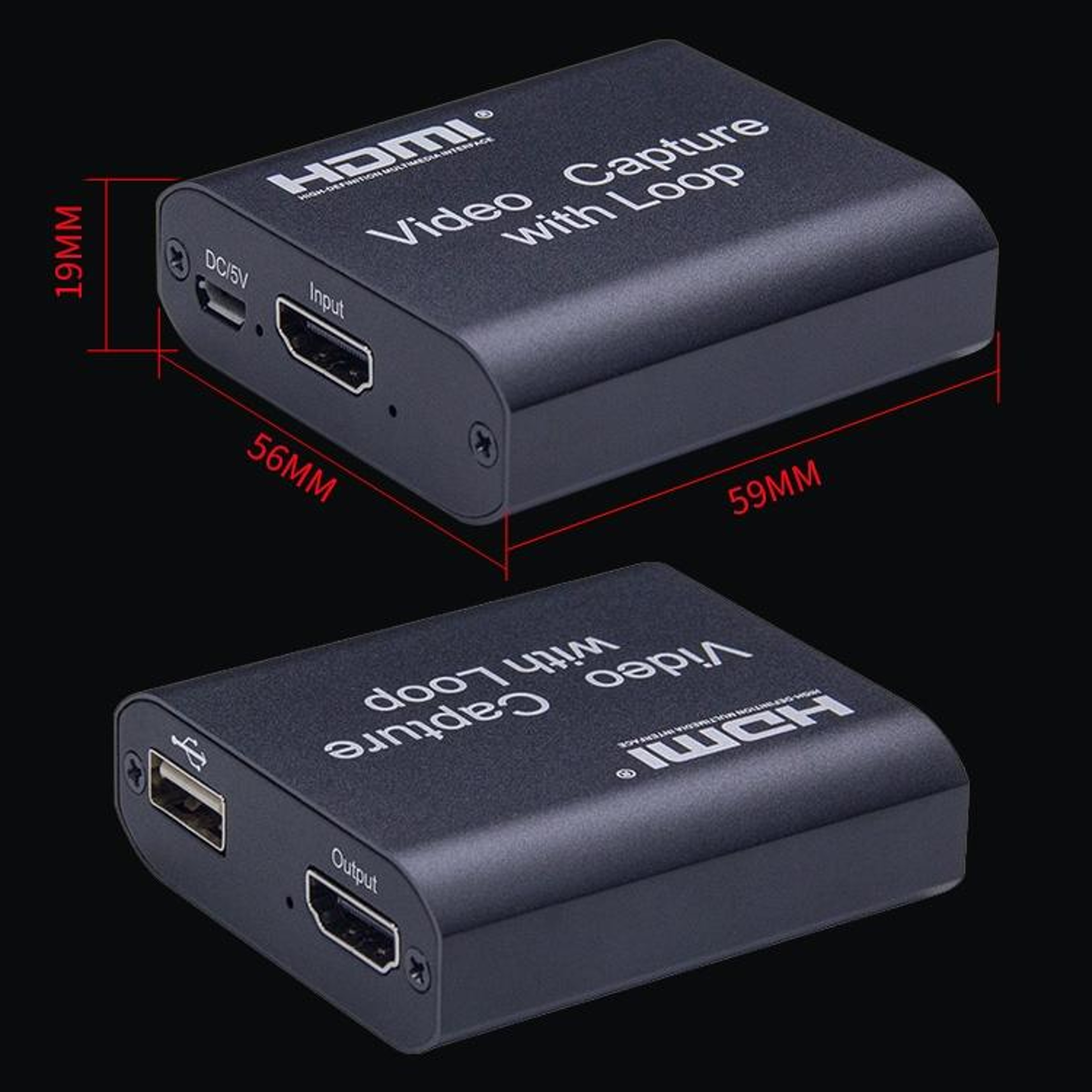 USB HDMI 4K Video Capture Device with Loop Through – view 6