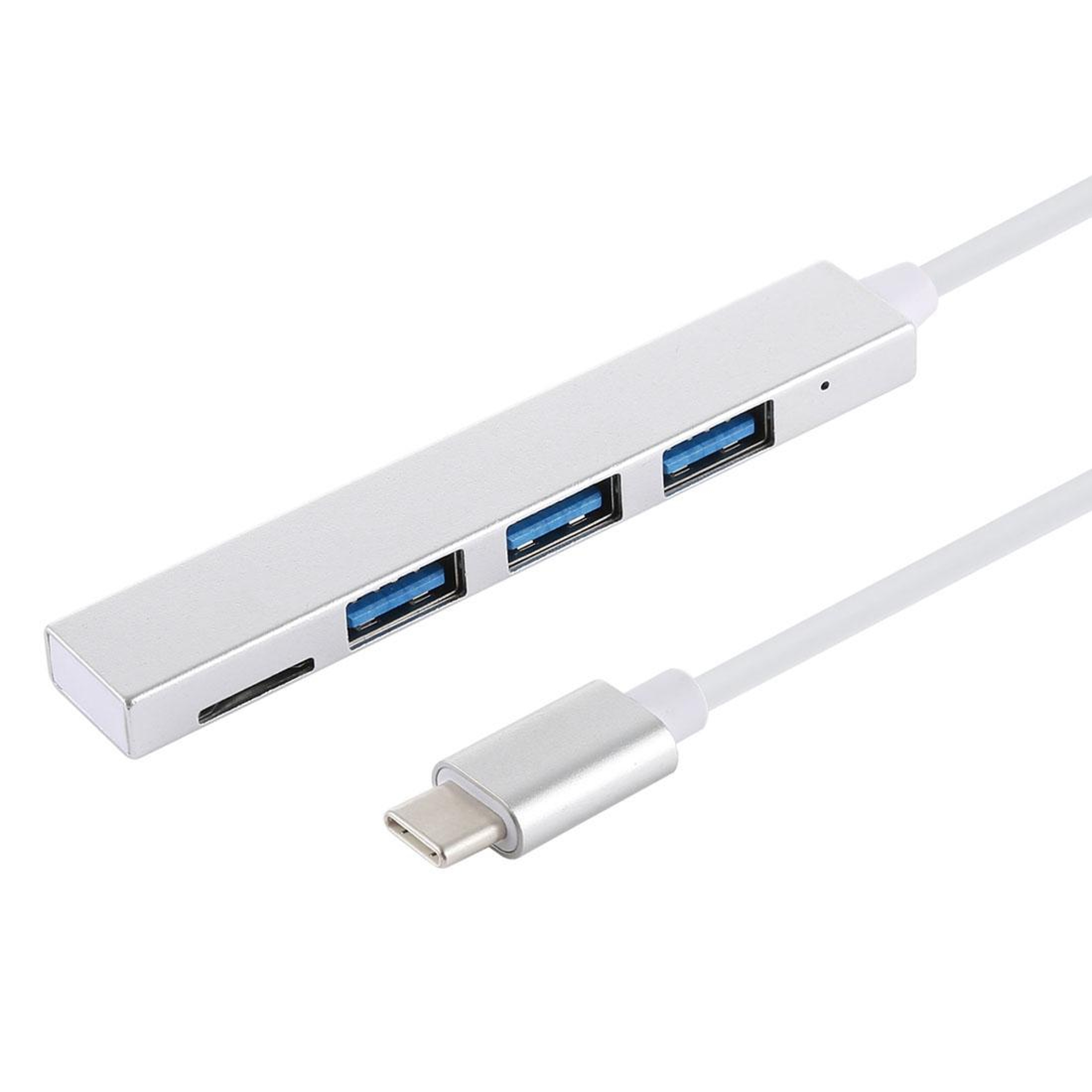 Portable USB C Hub with TF Card Reader & USB  Ports Compact TypeC Adapter – view 10
