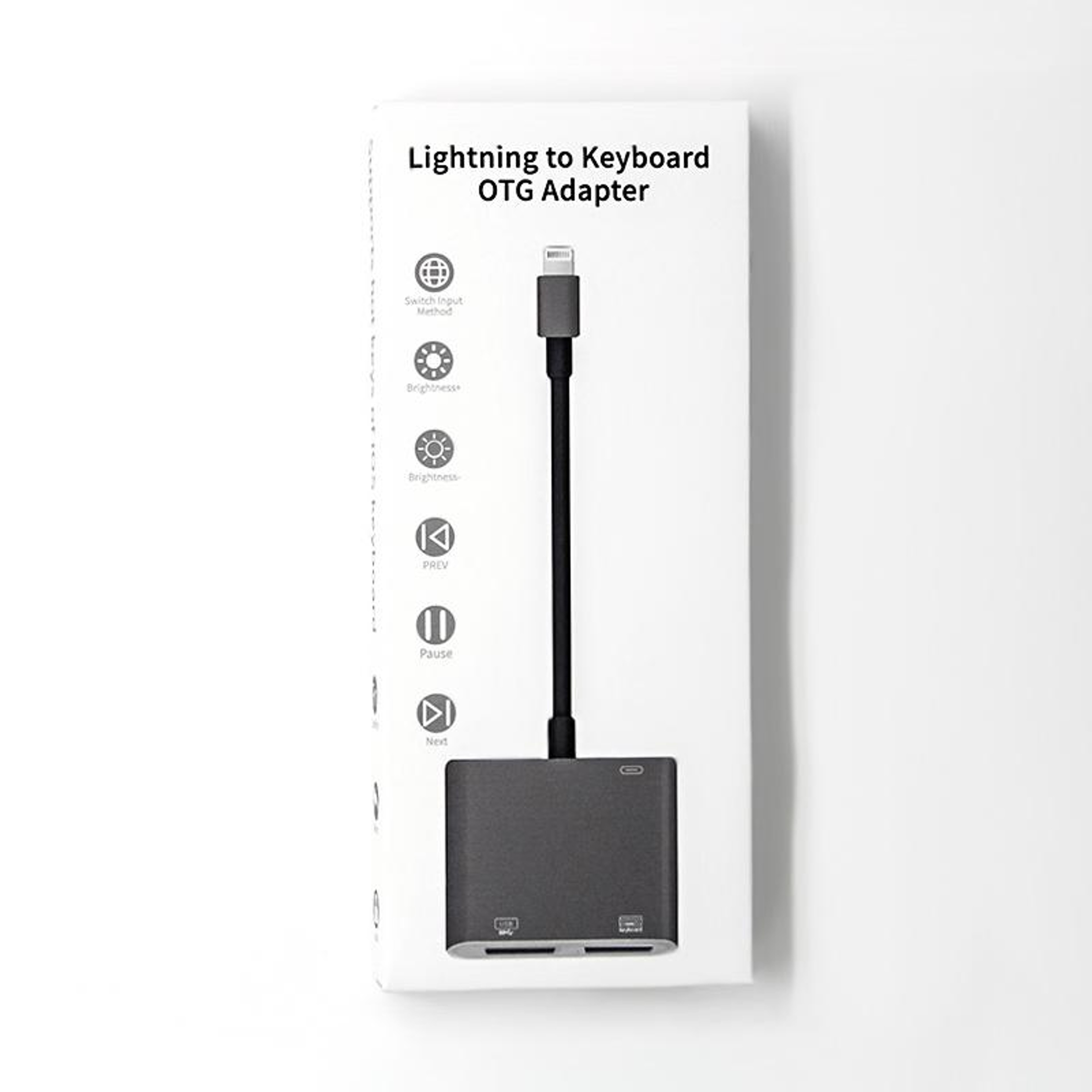 Compact to USB OTG Adapter  USB Keyboard  USB Device Converter – view 3