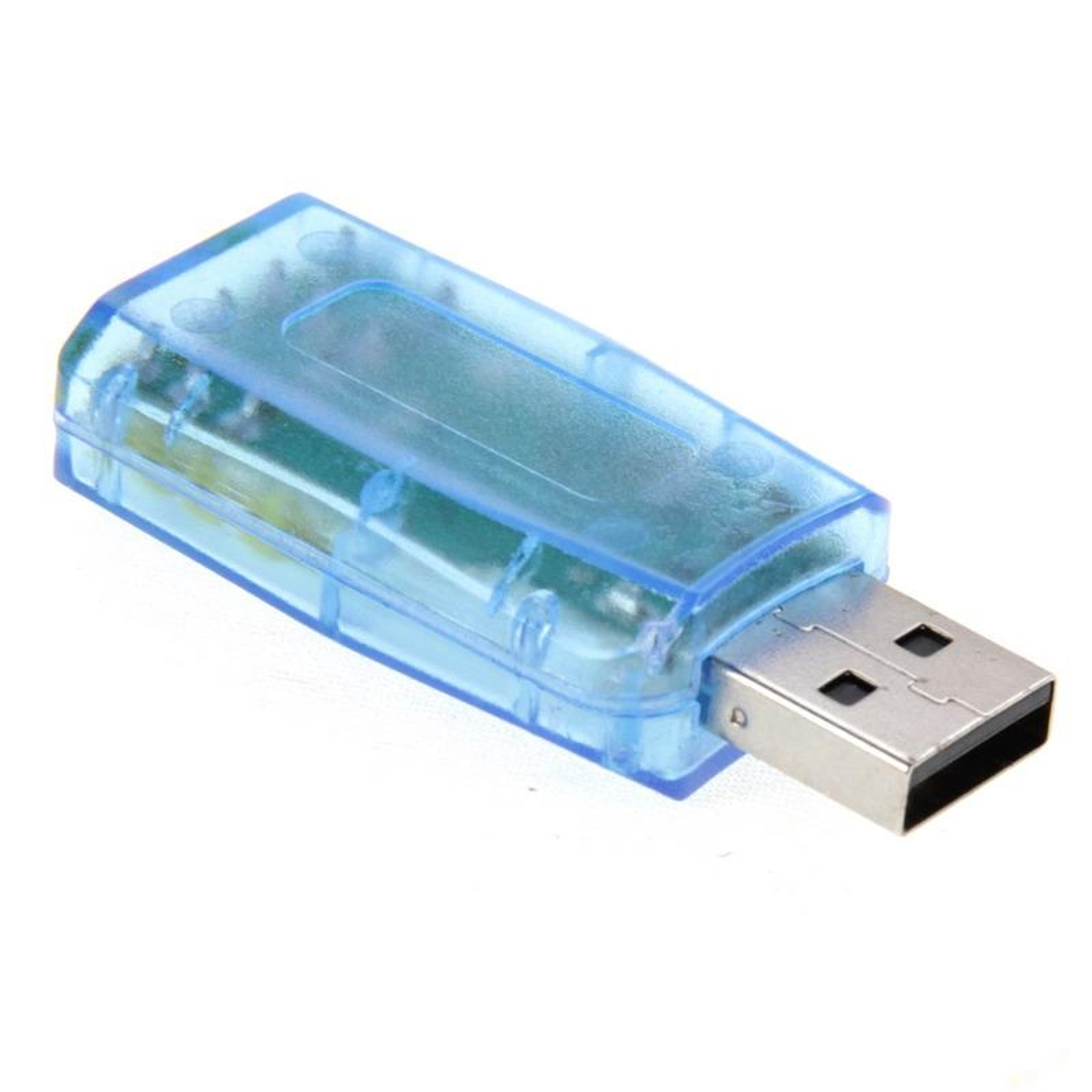 USB External Sound Card Adapter with 5.1 Surround Sound DSP Play Audio – view 3