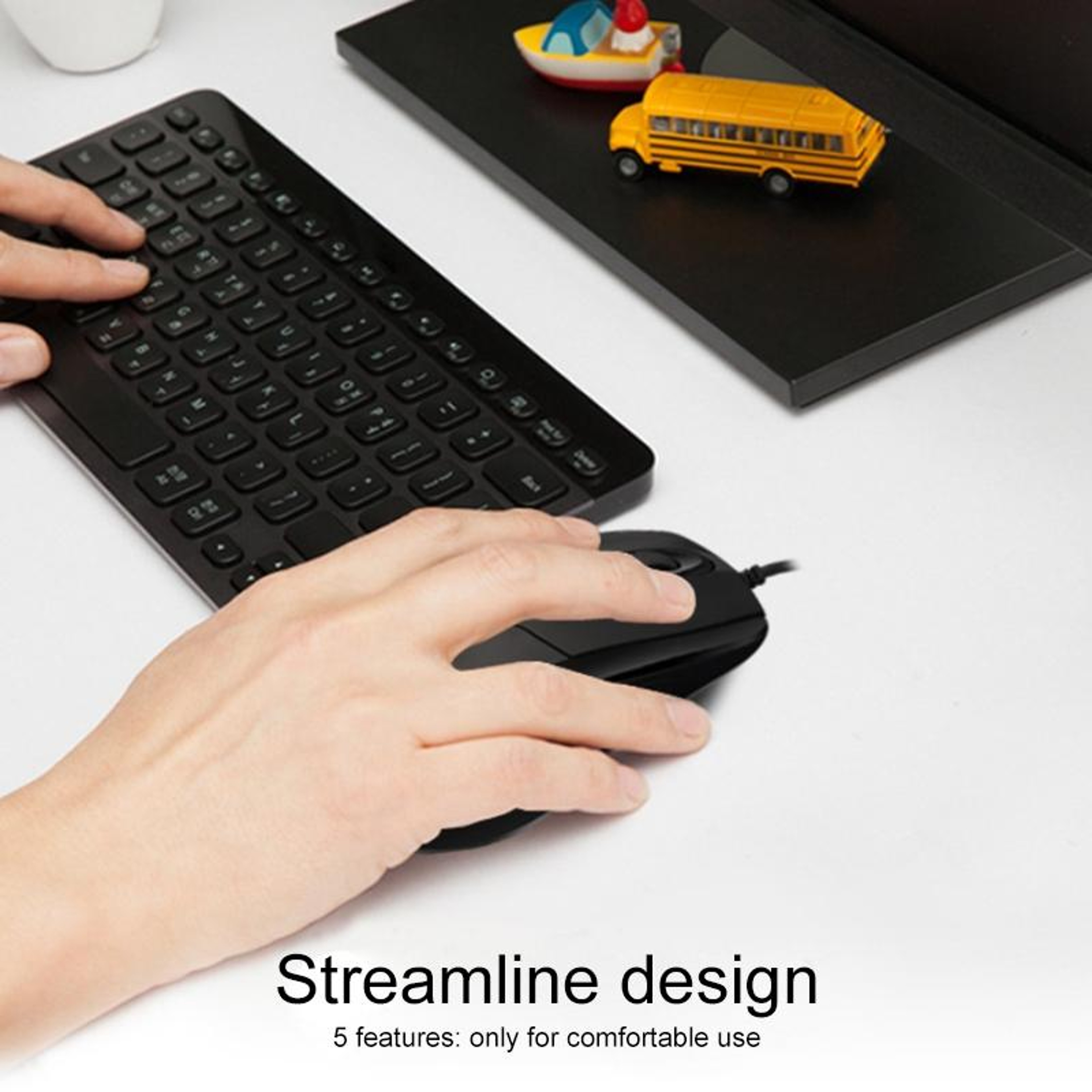 ZGB 512C USB Wired Mouse  Compact 1000 DPI Ergonomic Computer Mouse for Work & Travel – view 4