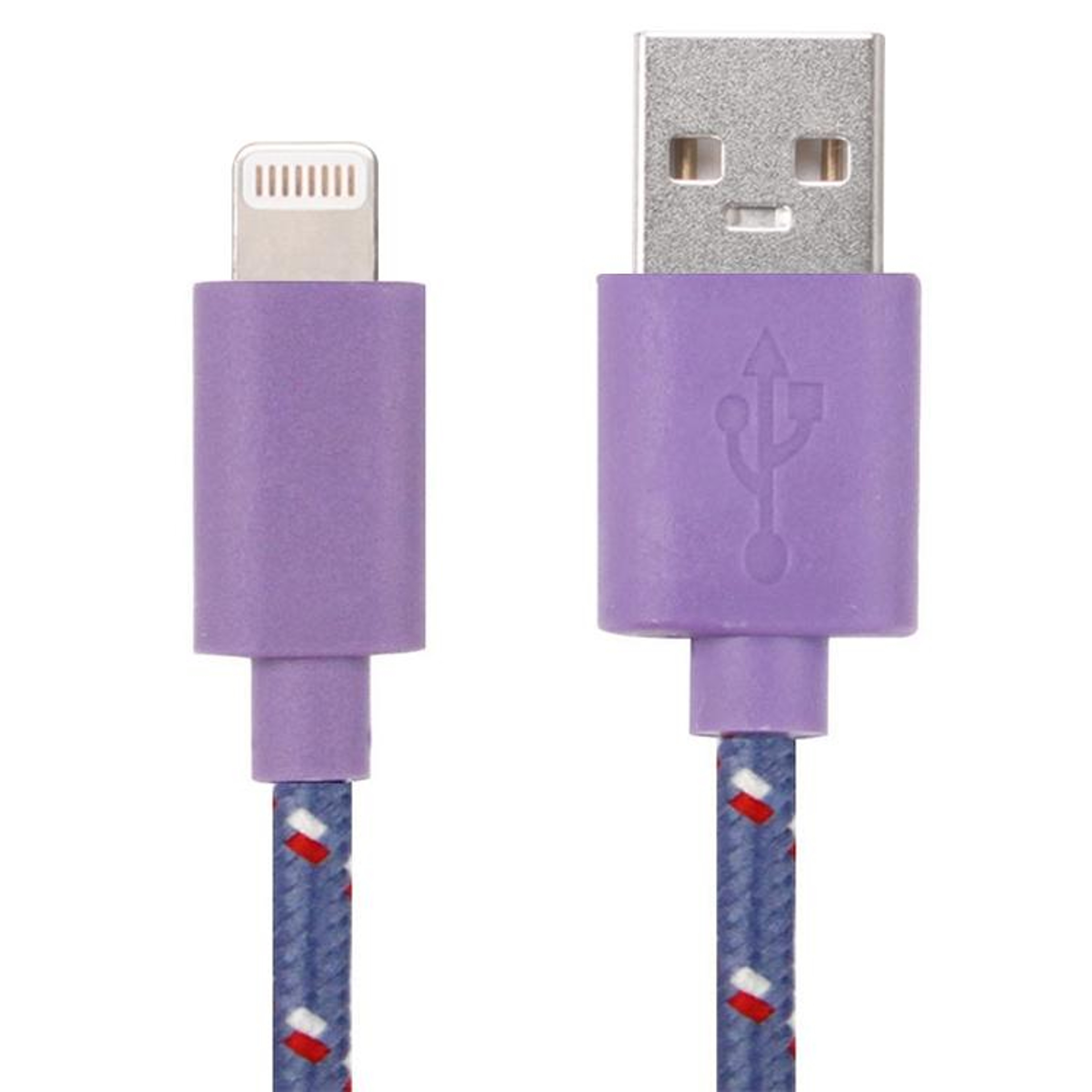 PowerFlex 1M Lightning Charging Cable For IPhone  IPad With Durable Nylon Braided Design 7