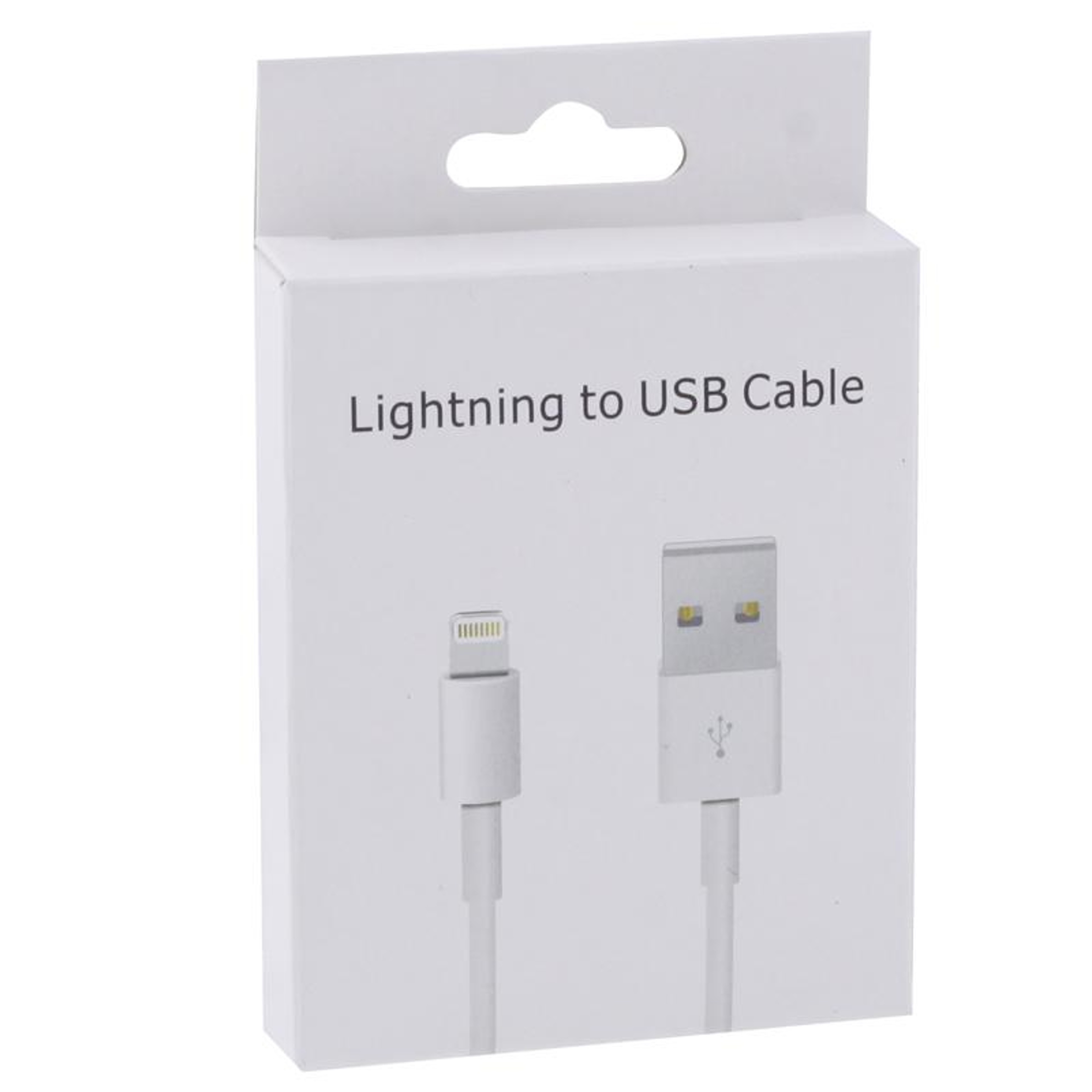 Eco-Friendly USB Data Cable Packaging Boxes Recyclable Paper Retail Cartons for 8-Pin Cables – view 1