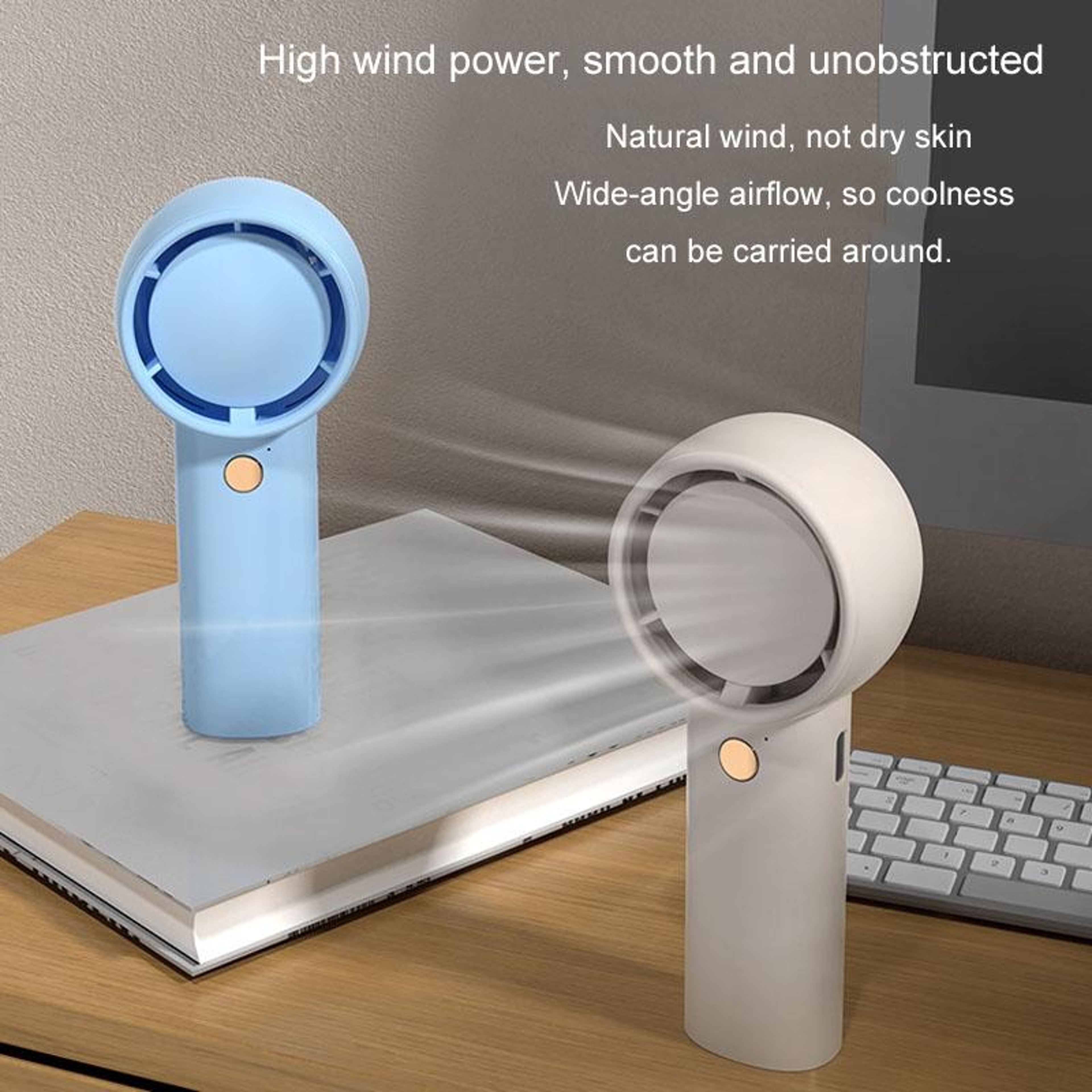 BreezePocket Mini Turbo Fan USB Rechargeable Portable Handheld Cooling Fan – view 9