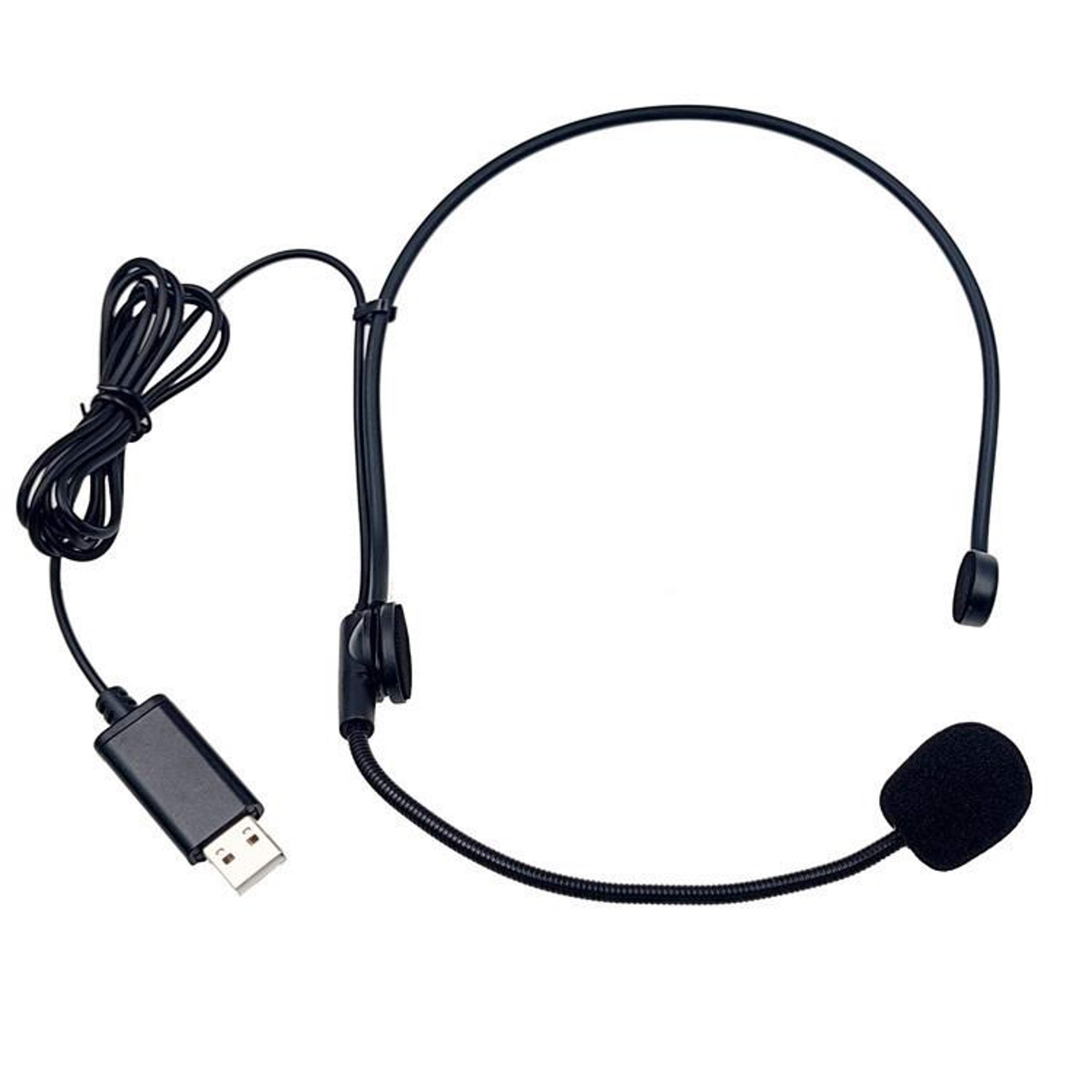 ClearVoice USB Headset Microphone for Online Classes, Gaming & PC Calls – view 1