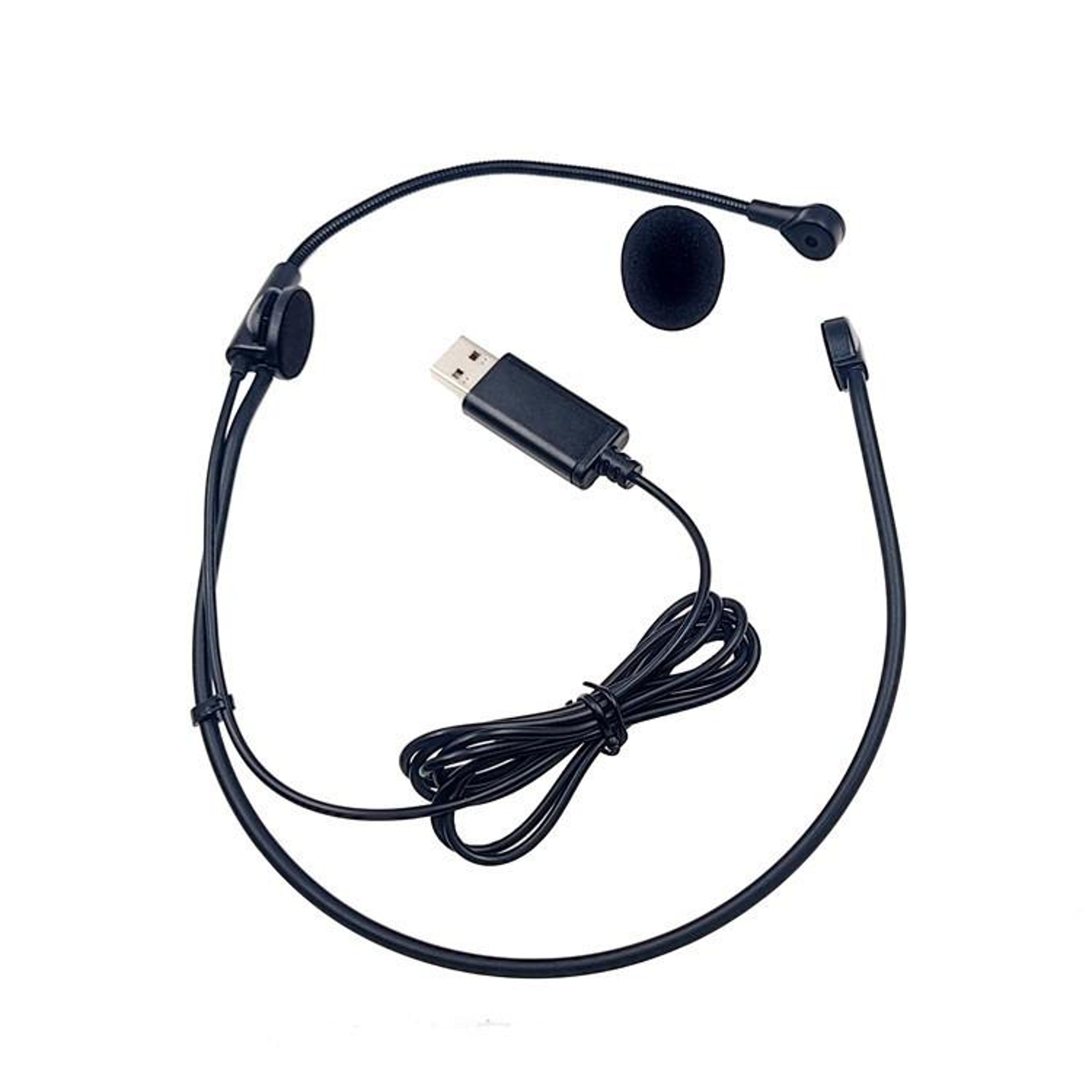 ClearVoice USB Headset Microphone for Online Classes, Gaming & PC Calls – view 2