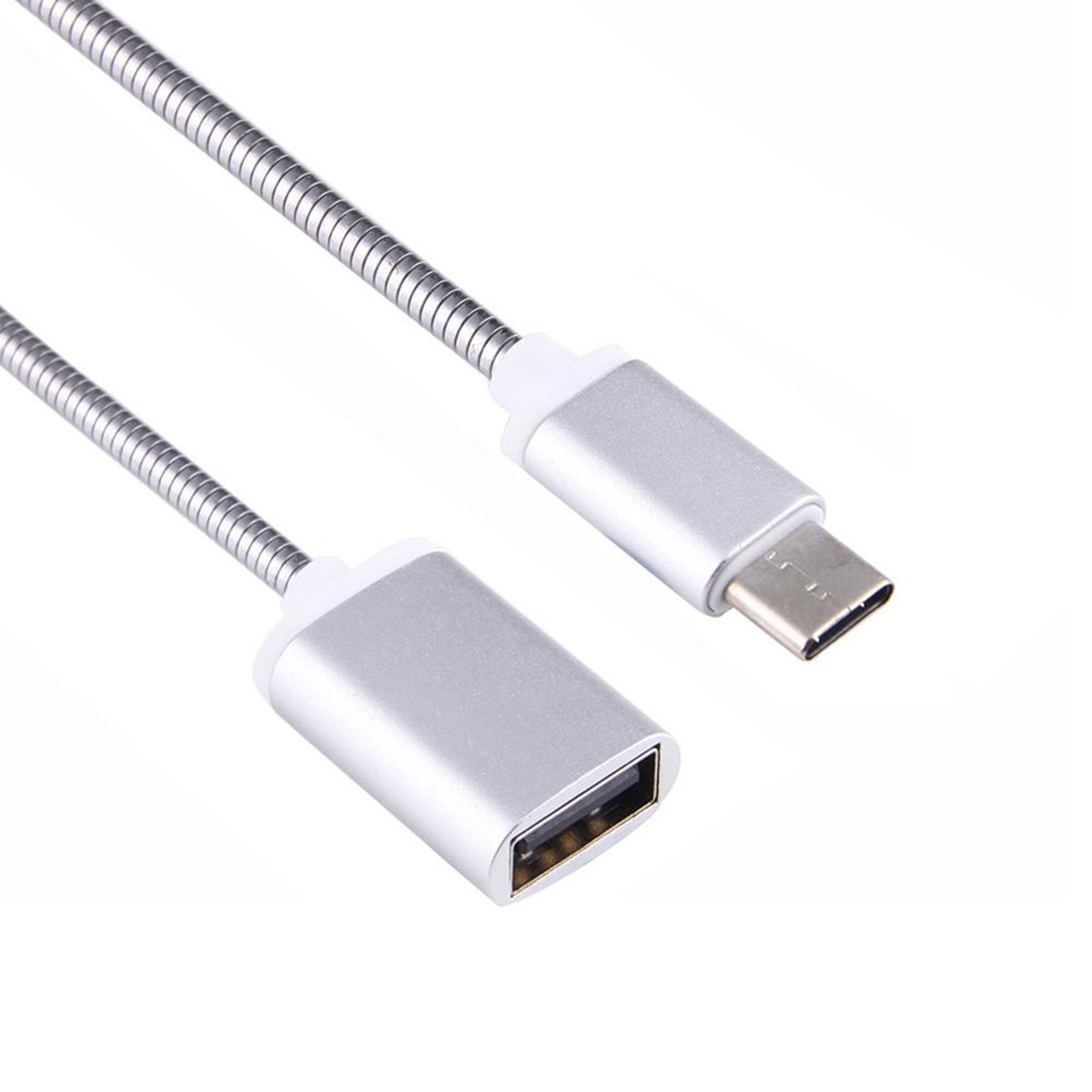 USBC OTG Adapter Cable Fast Data Transfer USB Female To TypeC Male Connector 1