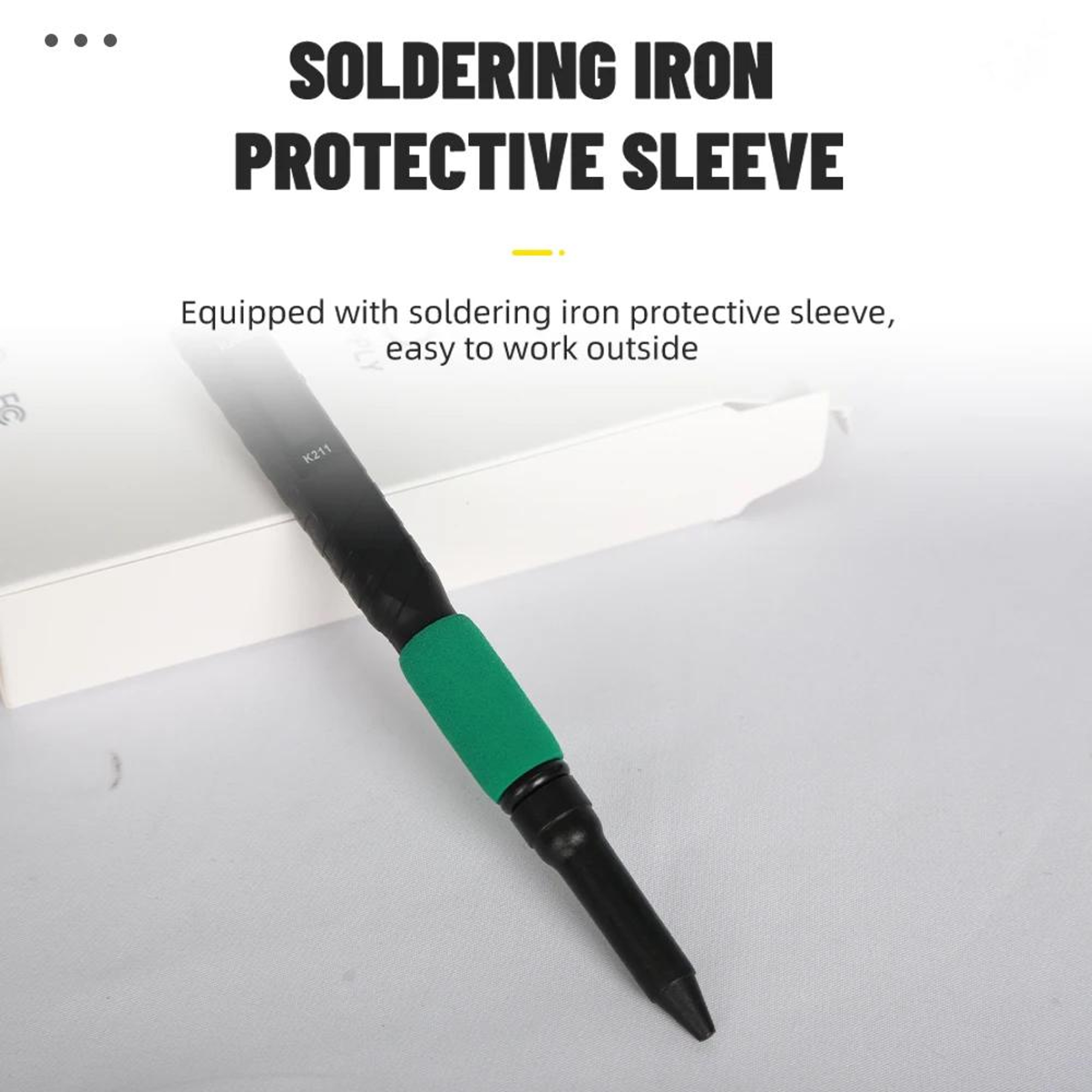 Kaisi K211 Smart USB Portable Soldering Iron with OLED Display & Type-C Fast Heating – view 5
