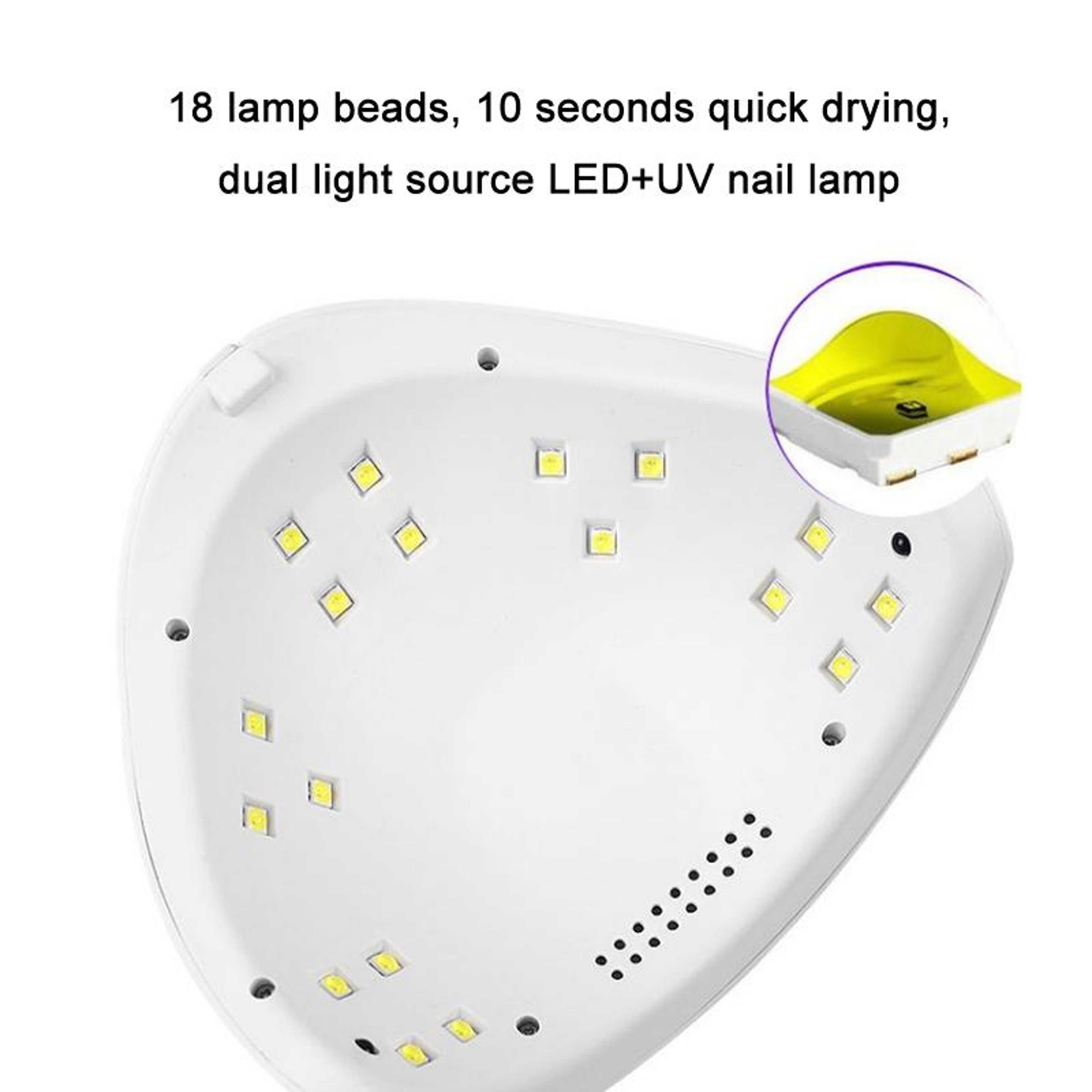 88W UV Nail Lamp With Smart Sensor  FastDry LED Gel Curing Technology 3