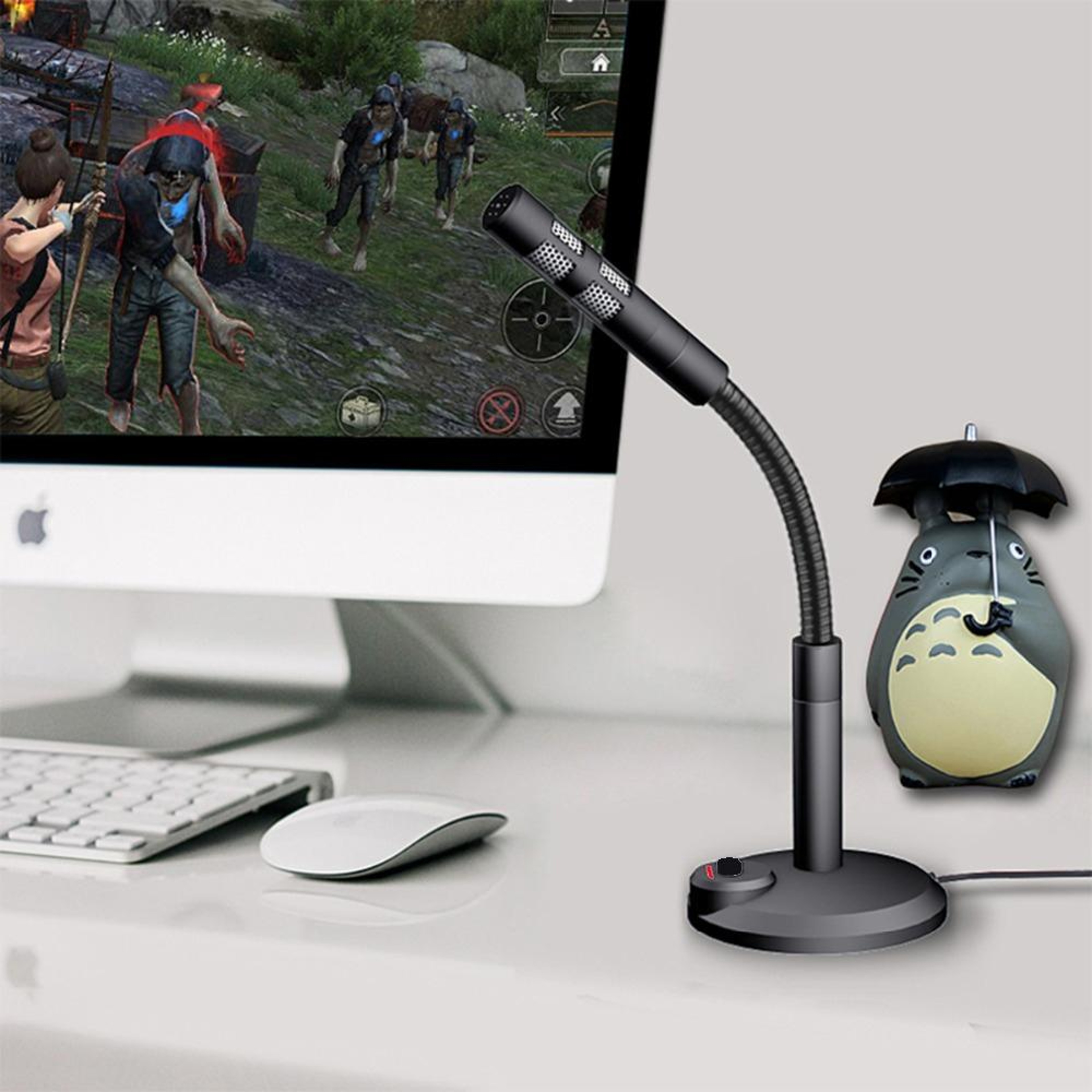 USB Gaming Condenser Microphone with Voice Changer for Streaming, Podcasting & PC Recording – view 3