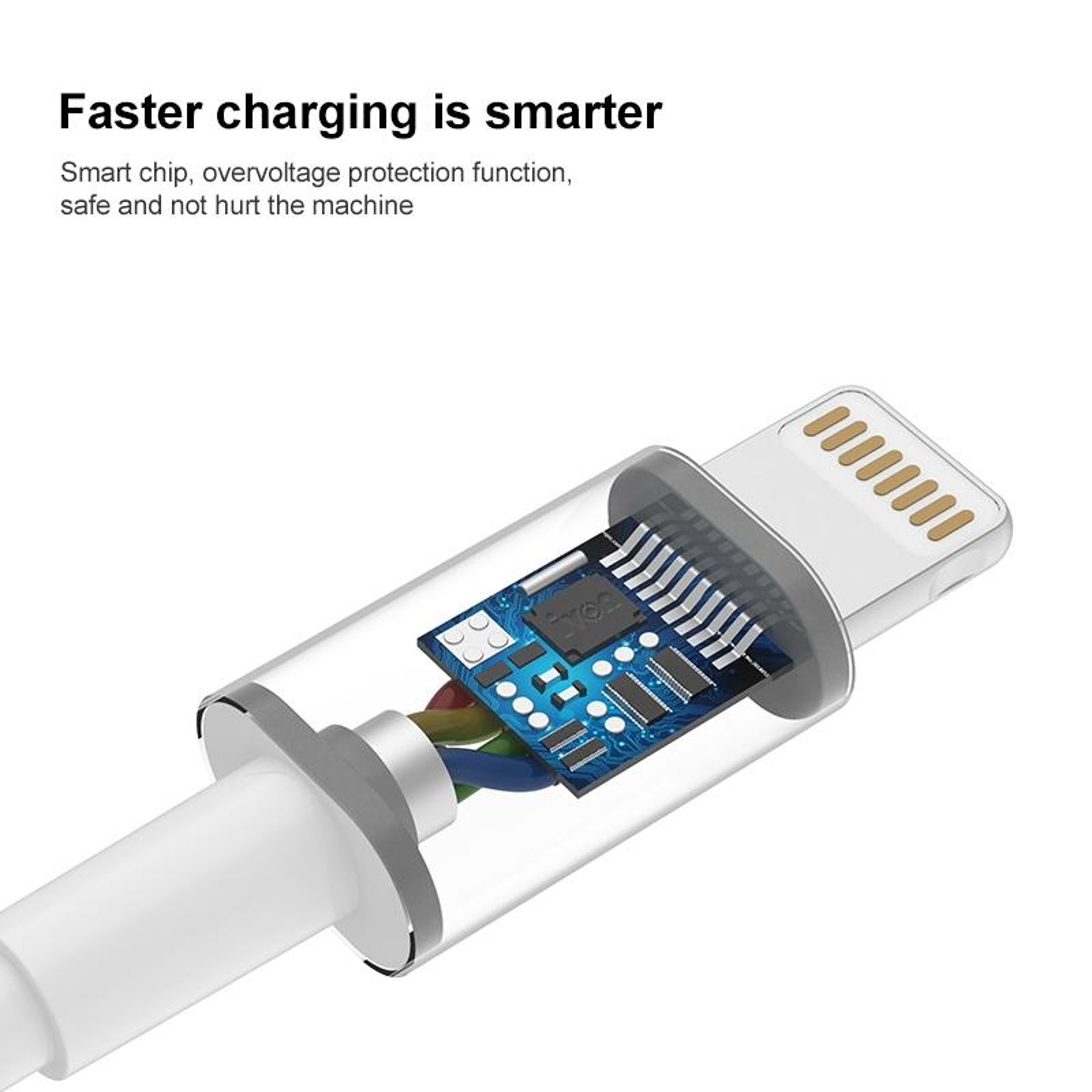IVON 20W PD USB-C to Lightning Fast Charging Cable 1M – High-Speed Data Sync & Safe Charging – view 4