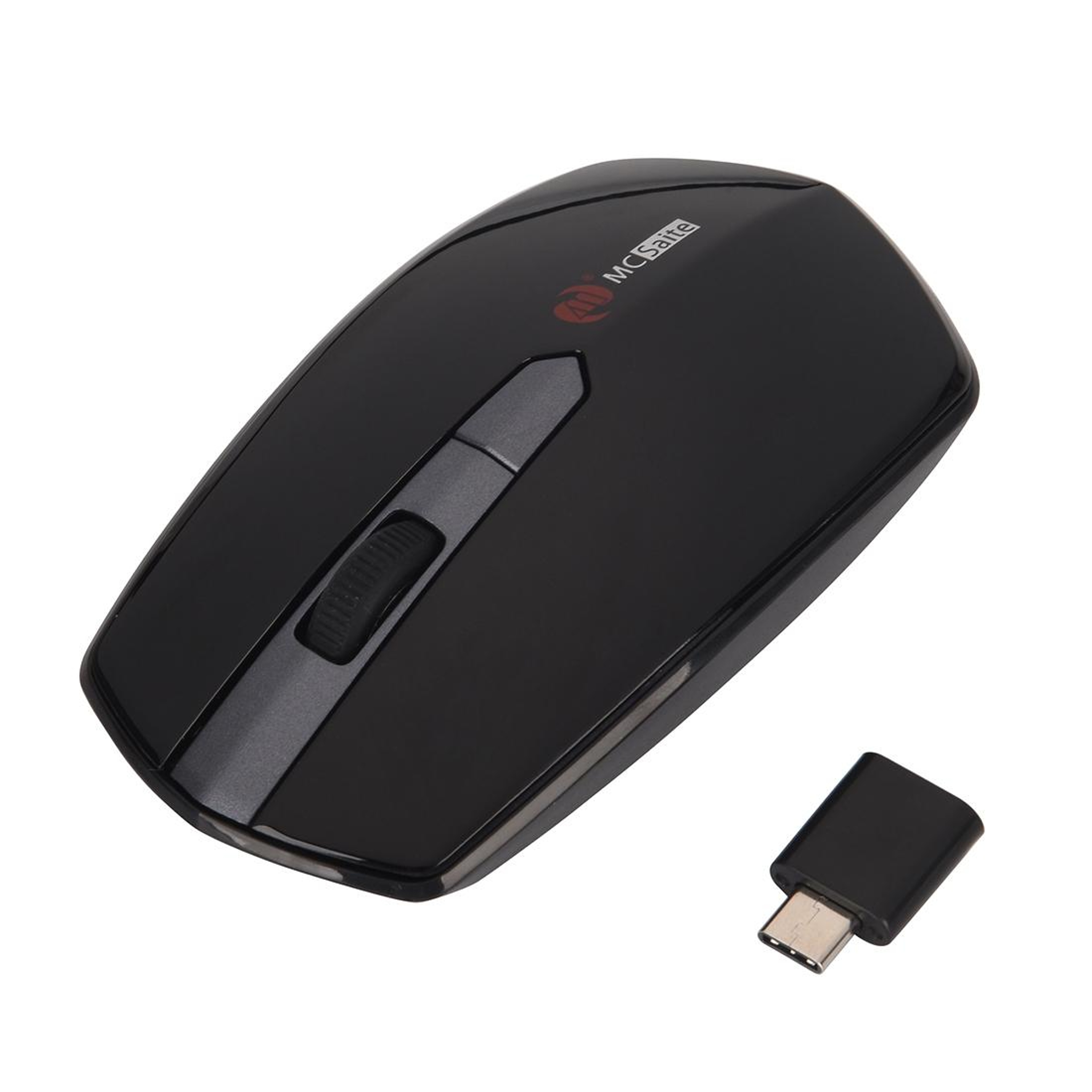 MCSaite USB-C Wireless Mouse 1600 DPI Adjustable Optical Mouse for Laptop & Desktop – view 1