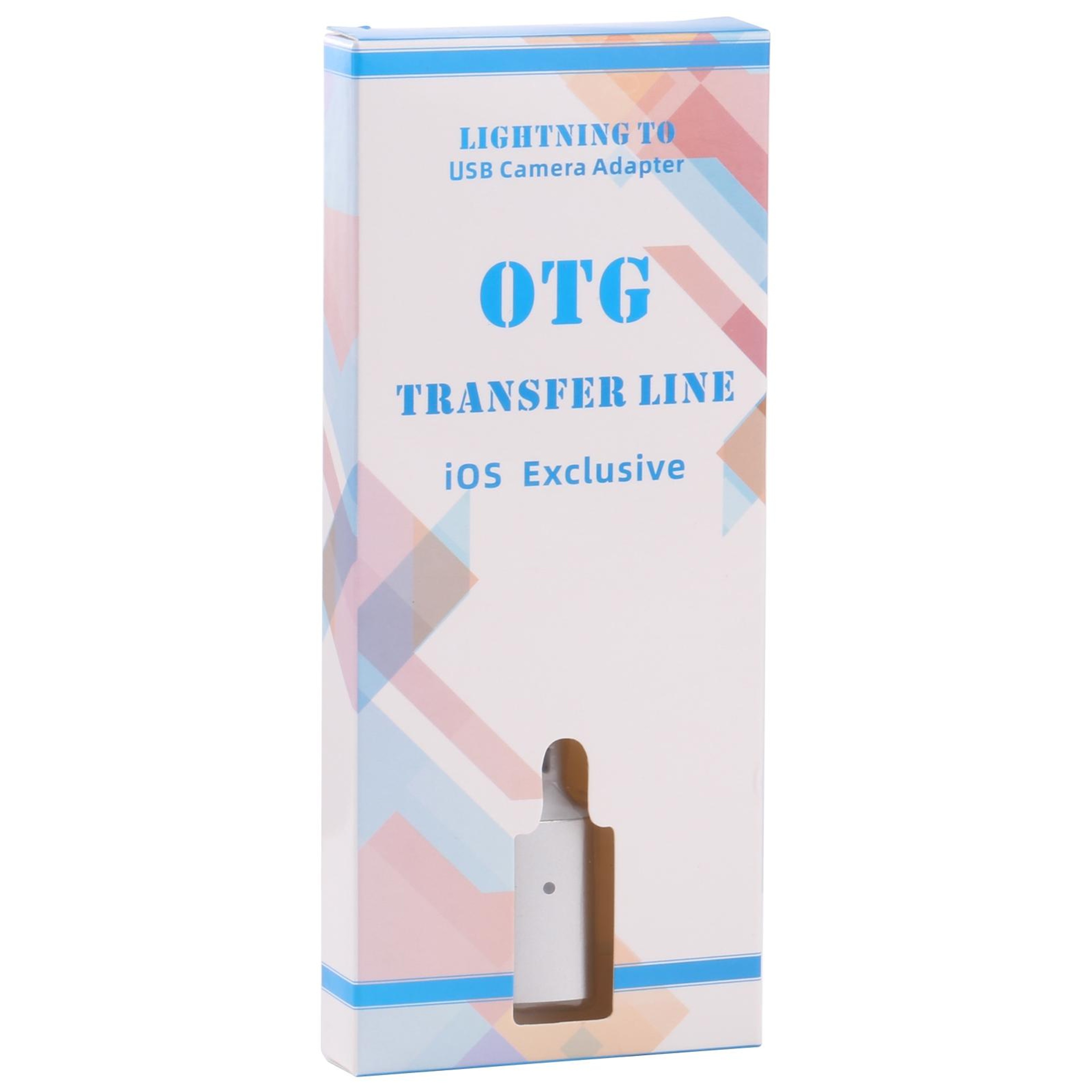 Lightning to USB OTG Camera Adapter for iPhone iPad iOS 13+ Data Transfer Converter – view 5
