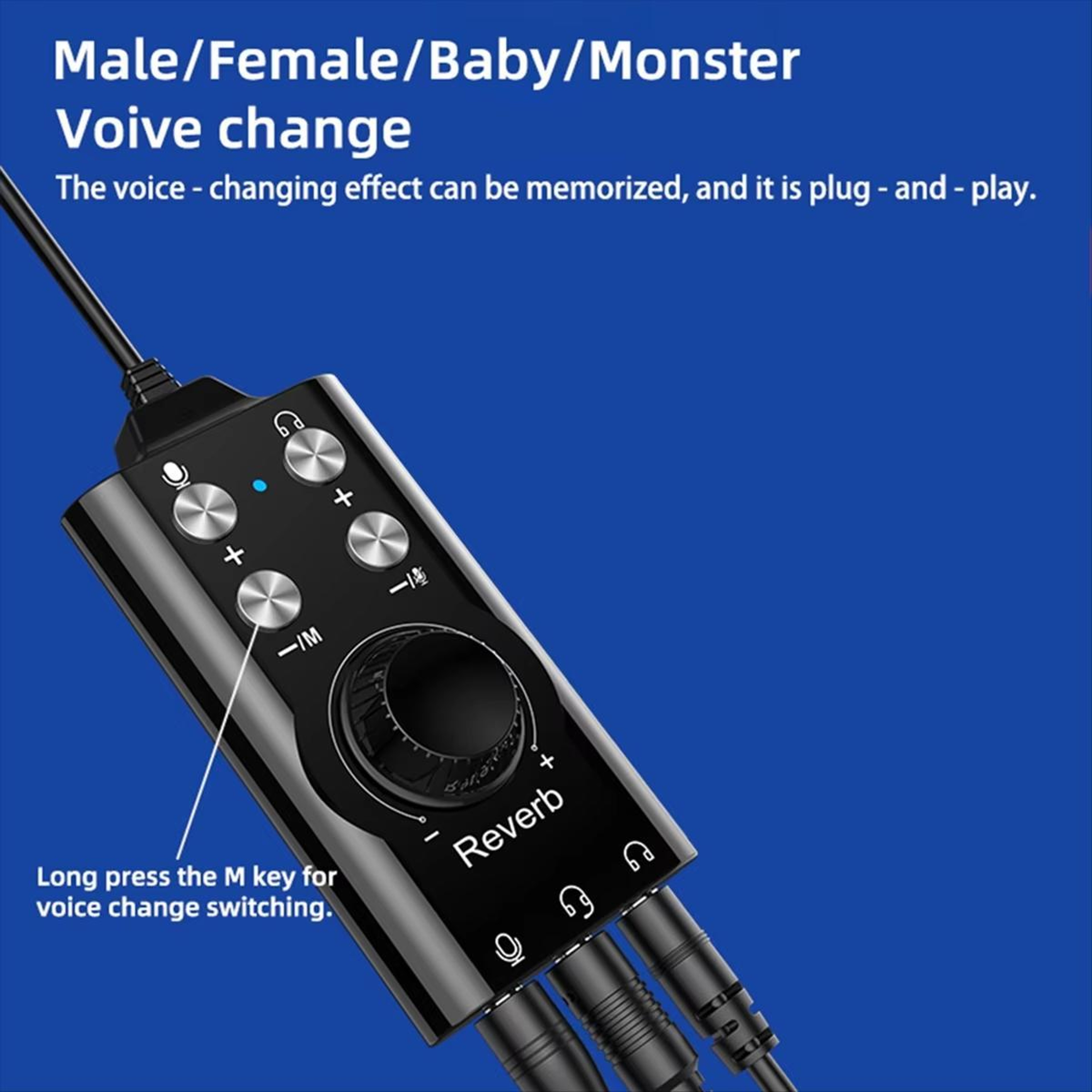 7.1 Surround USB Sound Card & Voice Changer Adapter for PC, Laptop and Mobile Devices – view 9