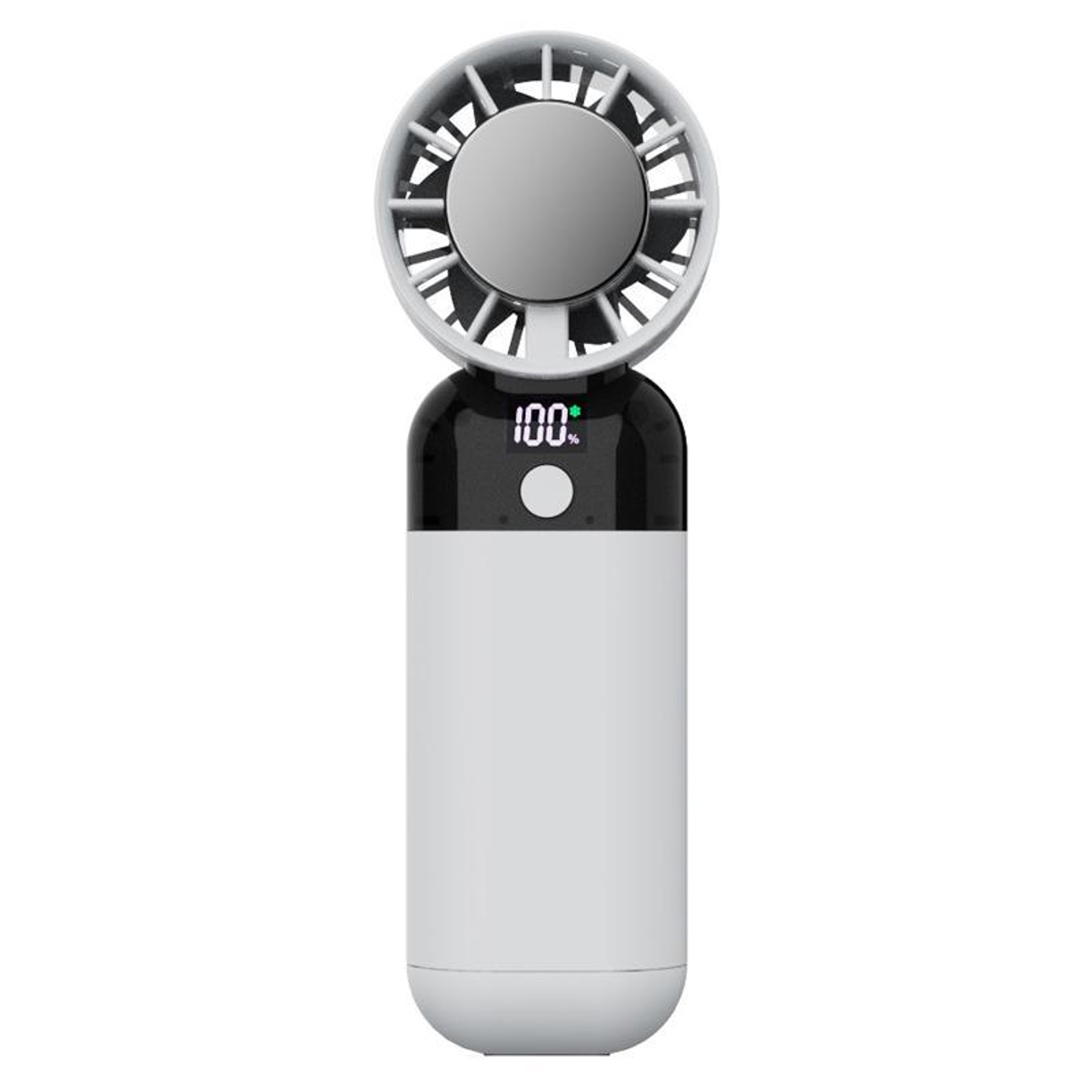 ArcticFlow Portable Cooling Fan with Cold Compress Technology & Digital Display – view 1