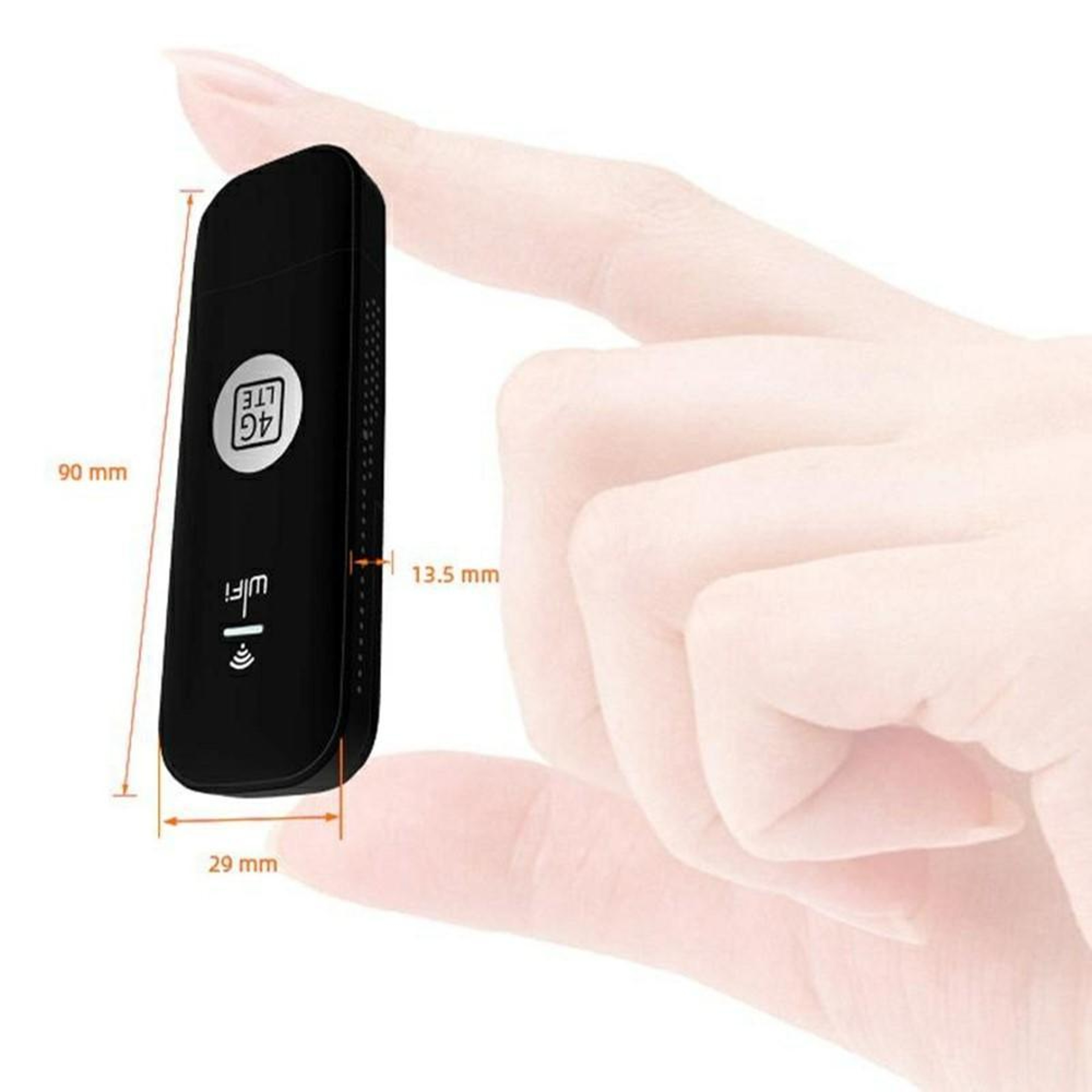 U6E8 4G LTE Portable WiFi Hotspot USB Dongle For Travel With SIM Card Support 4