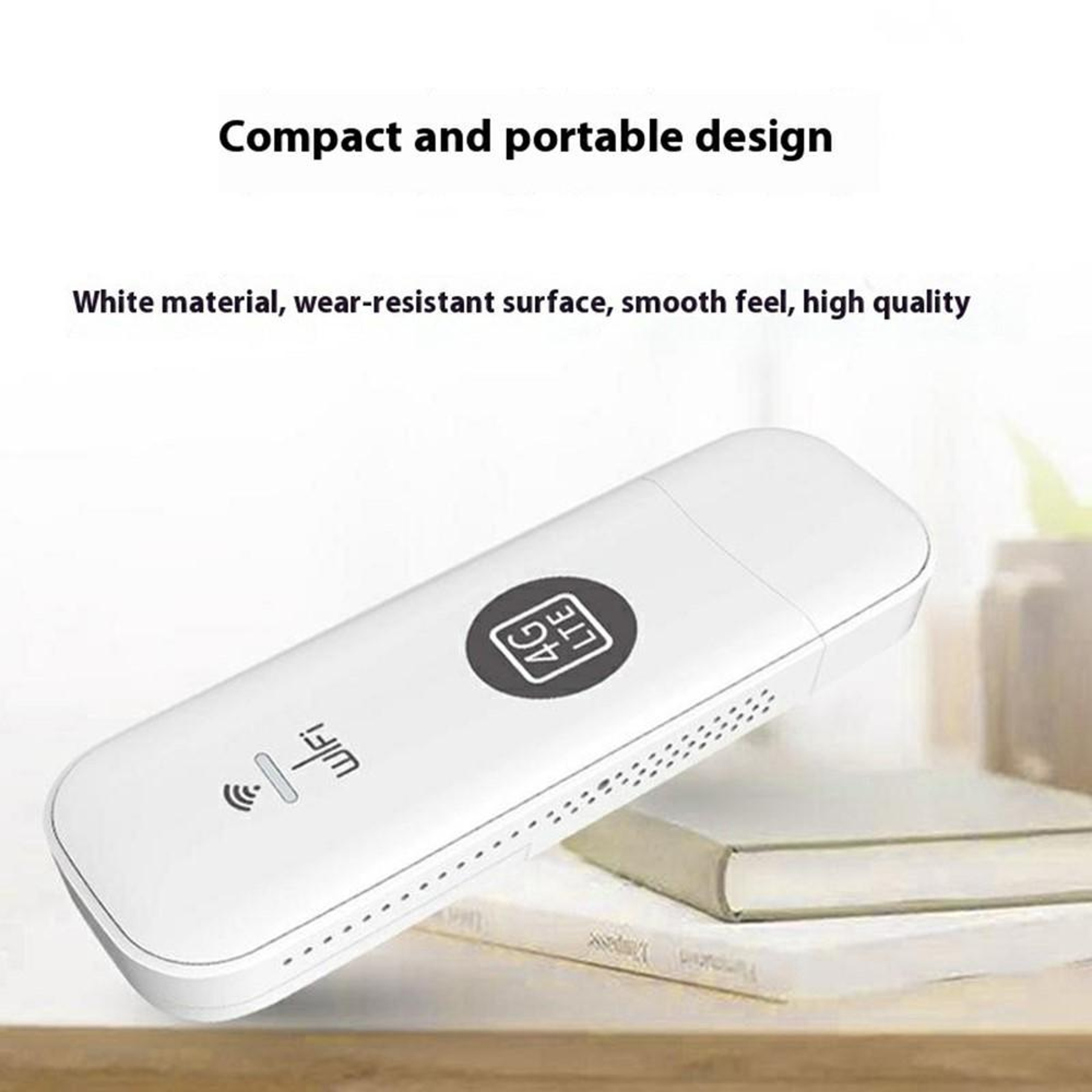 U6E8 4G LTE Portable WiFi Hotspot USB Dongle For Travel With SIM Card Support 6