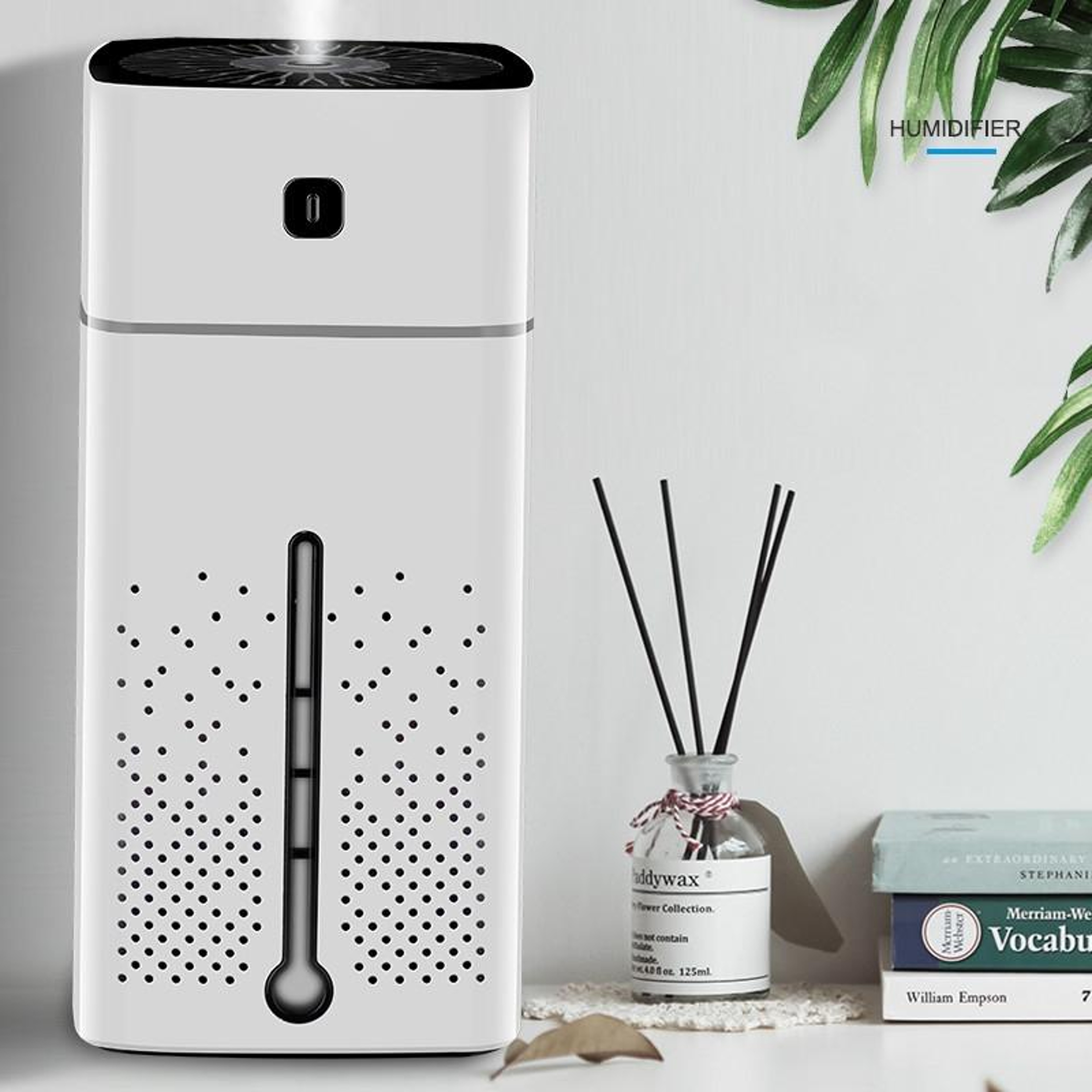 PureMist 1000ml Ultrasonic Humidifier & Essential Oil Diffuser with LED Night Light – view 7