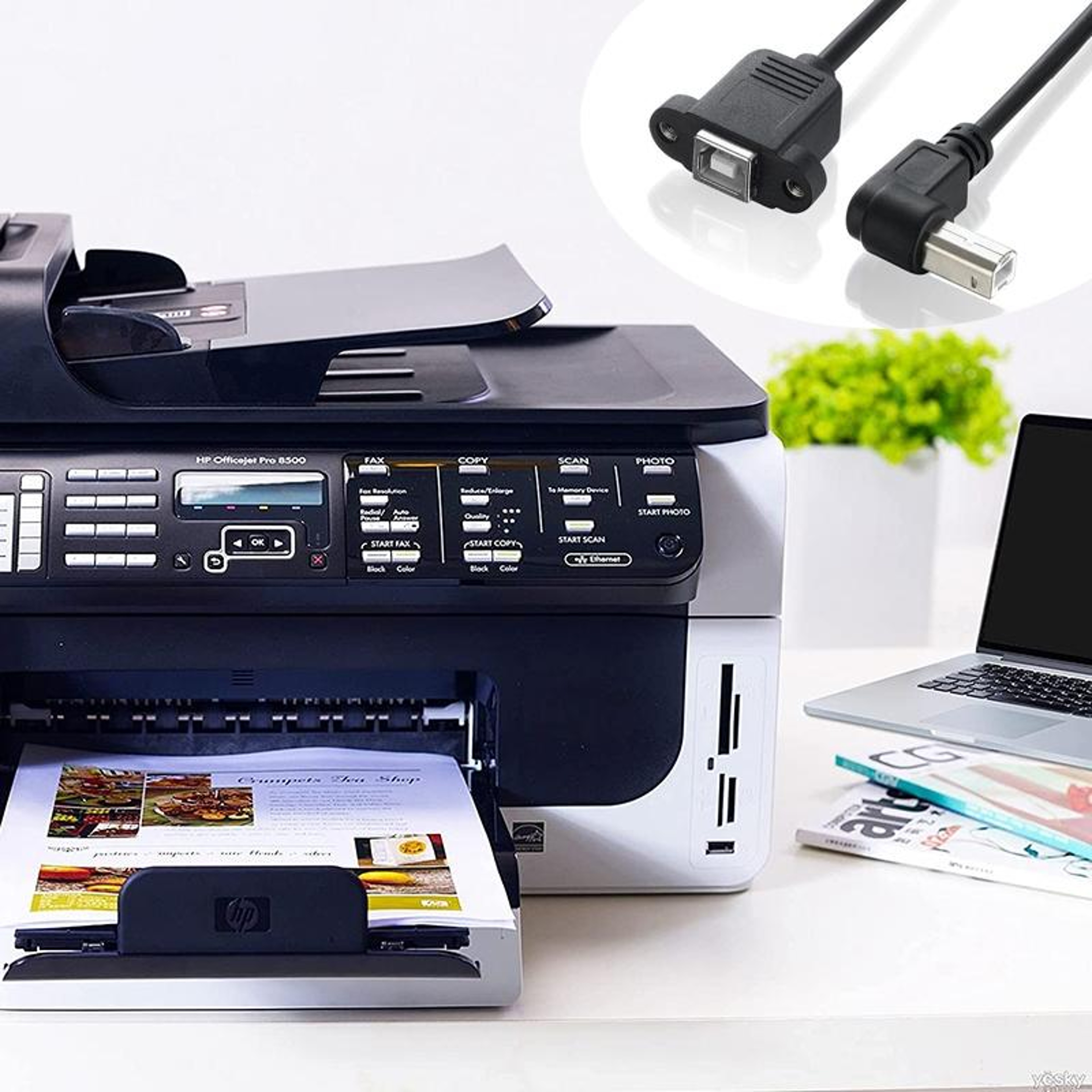 USB Type-B Printer Extension Cable 50cm USB 2.0 Male to Female for HP, Dell & Epson – view 6