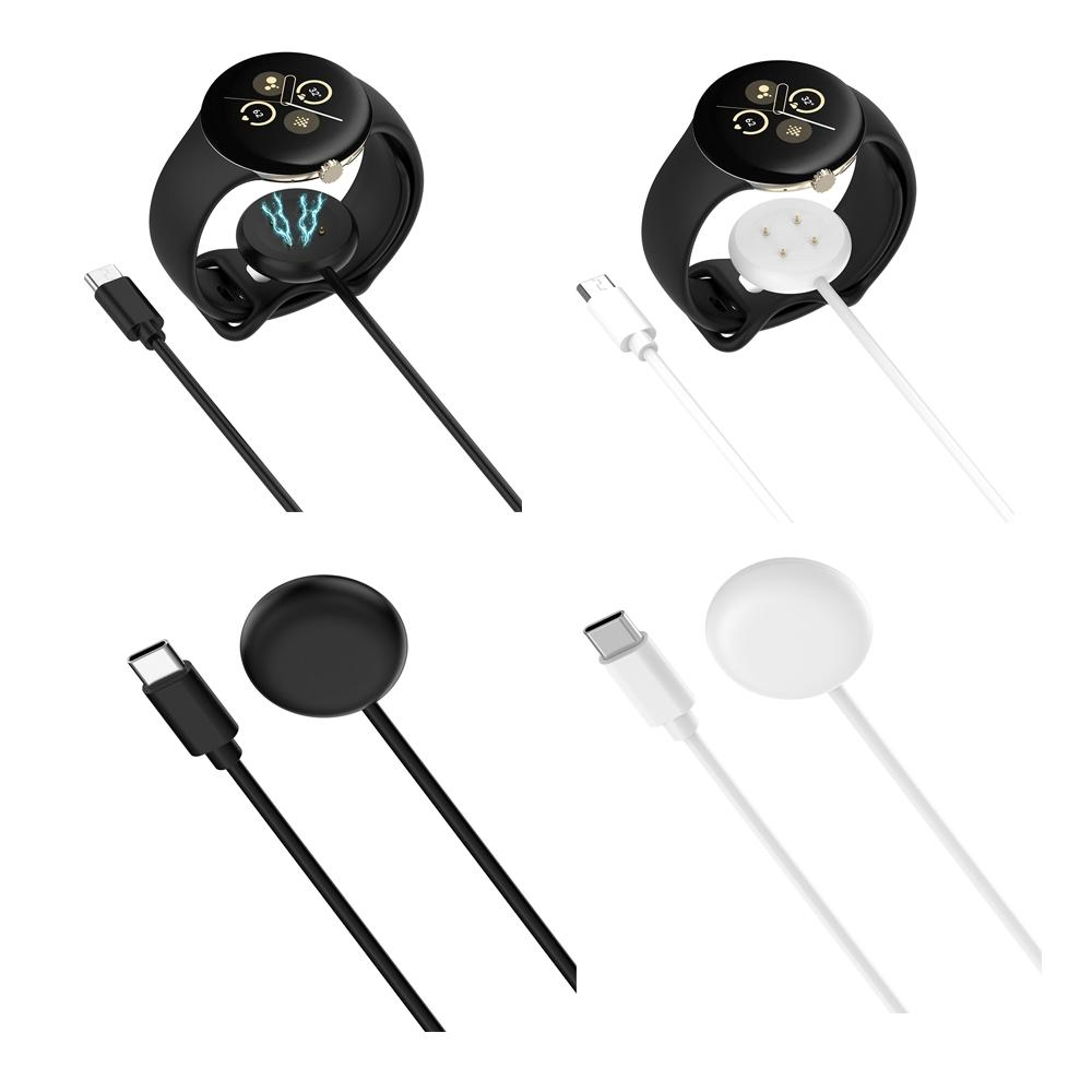 Fitbit Ace LTE USB-C Magnetic Fast Charging Cable Replacement Smart Watch Charger – view 7