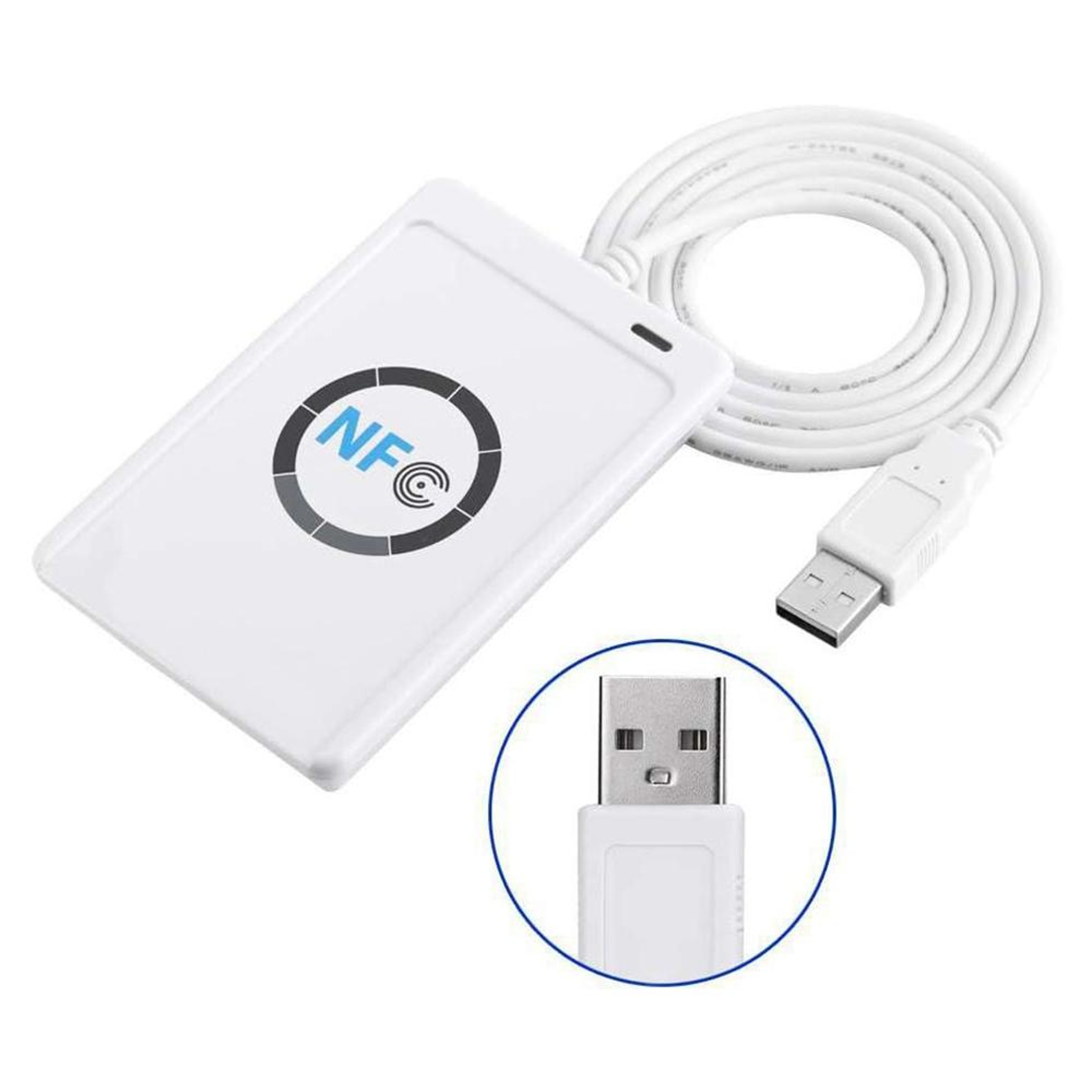 ACR122 NFC RFID USB Smart Card Reader Writer ISO14443 Contactless Access Device – view 2