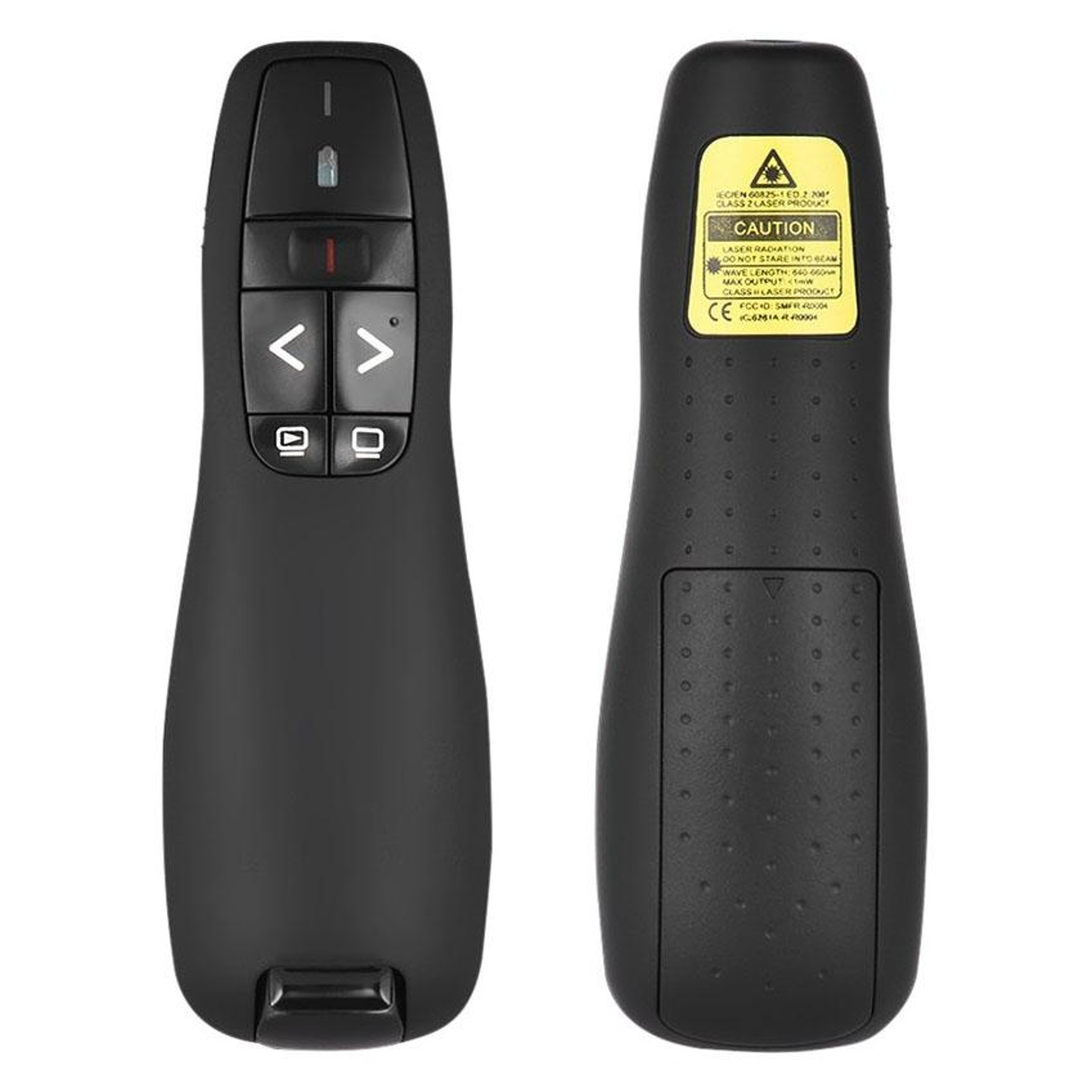 R400 Wireless Presentation Clicker with Laser Pointer and USB Receiver for PowerPoint & Meetings – view 2