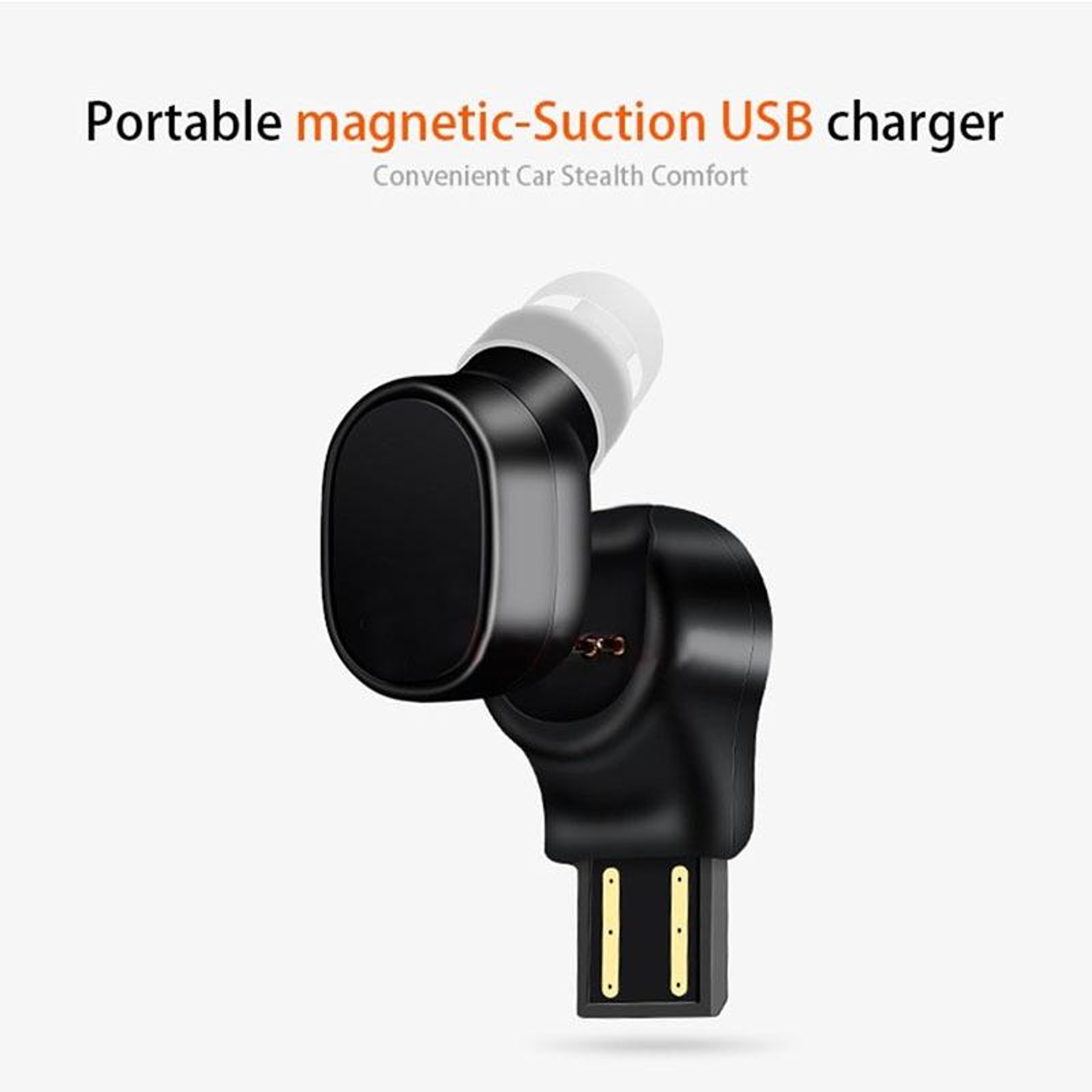 LESIRI X12 Mini Bluetooth Headset Wireless Earbud With Magnetic Charging For Sports  Calls 1