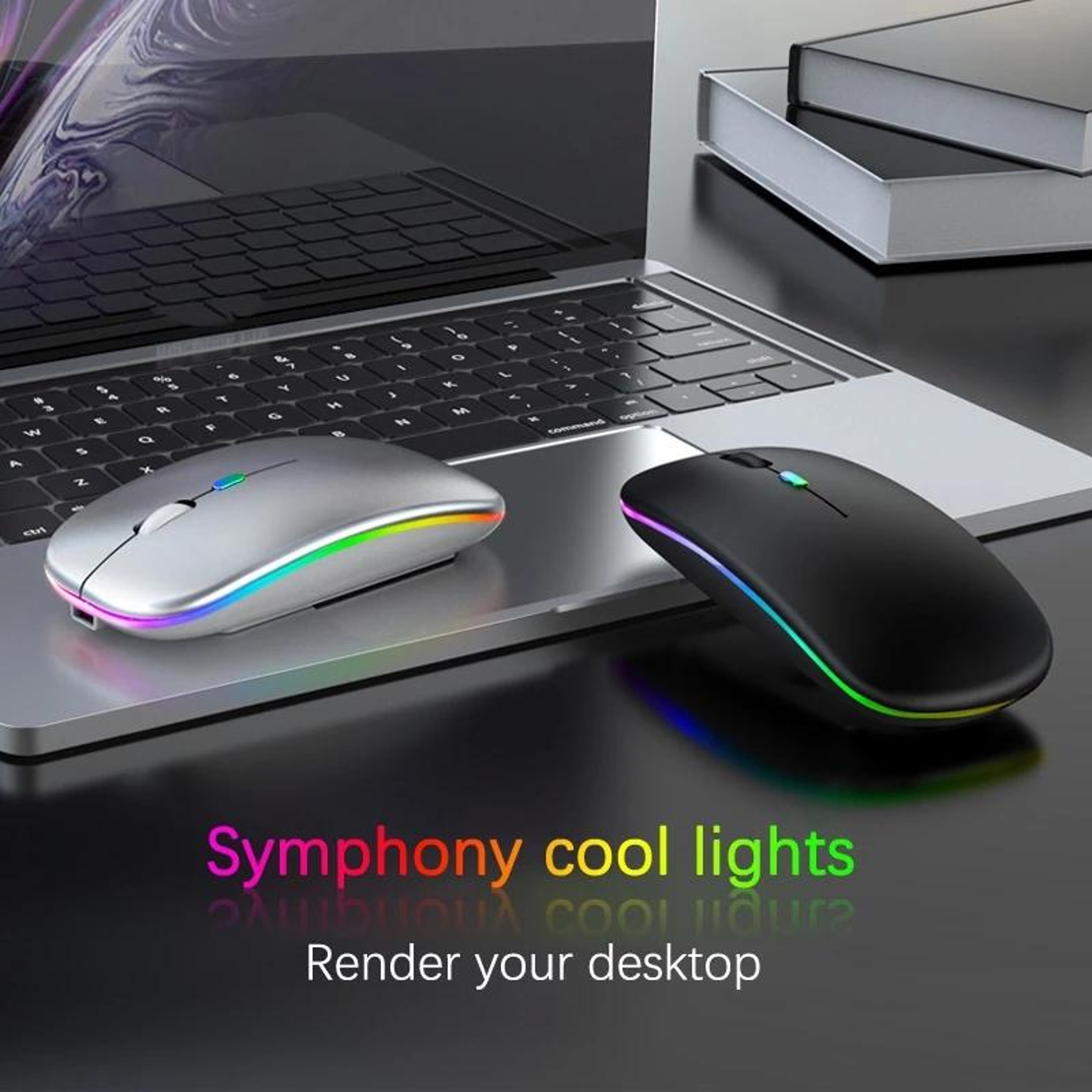 10-Inch RGB Backlit Bluetooth Keyboard and Mouse Set – Portable Wireless Keyboard for Tablet & Phone – view 7