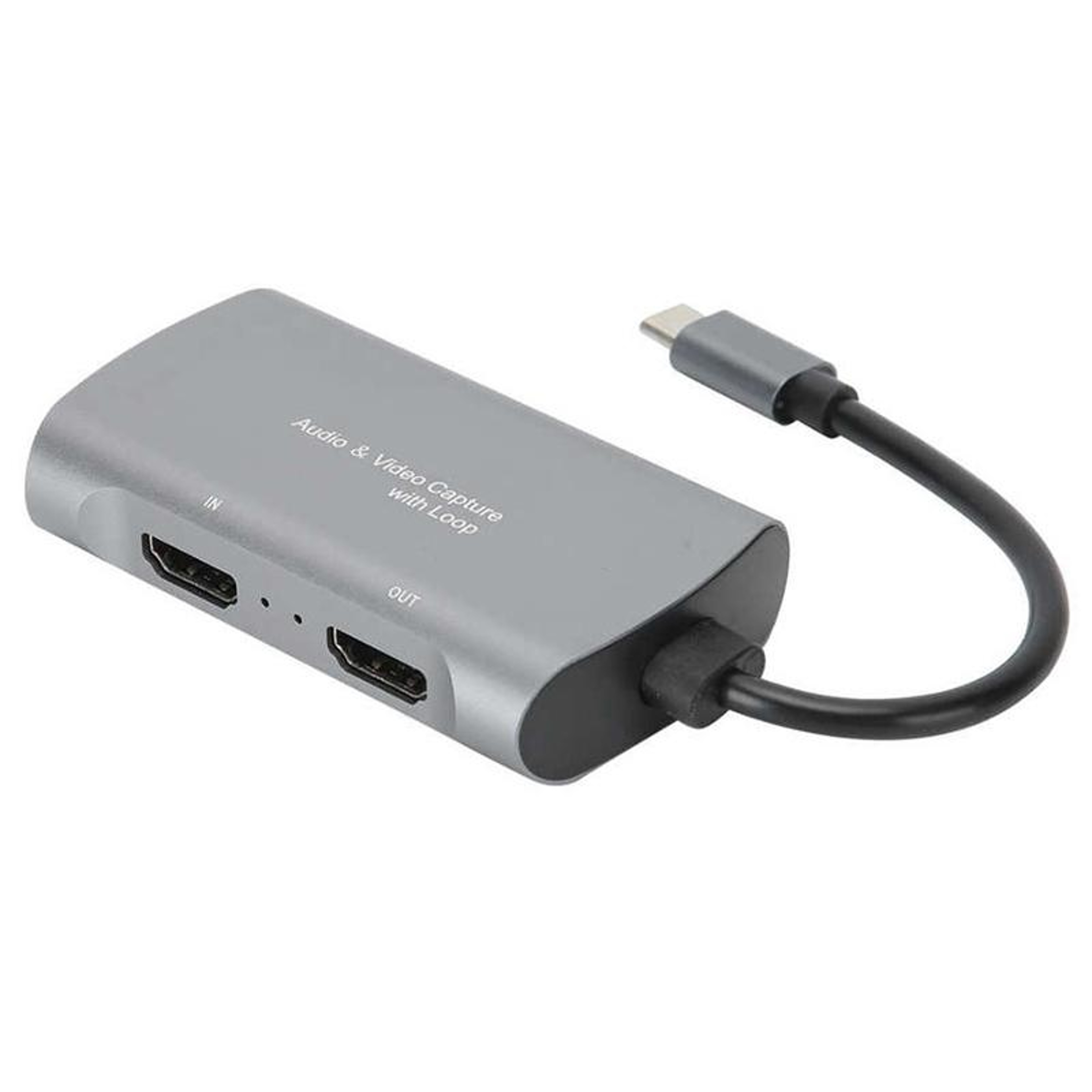 4K HDMI Video Capture Card with Type-C Loop Output for Streaming, Gaming & Recording – view 2