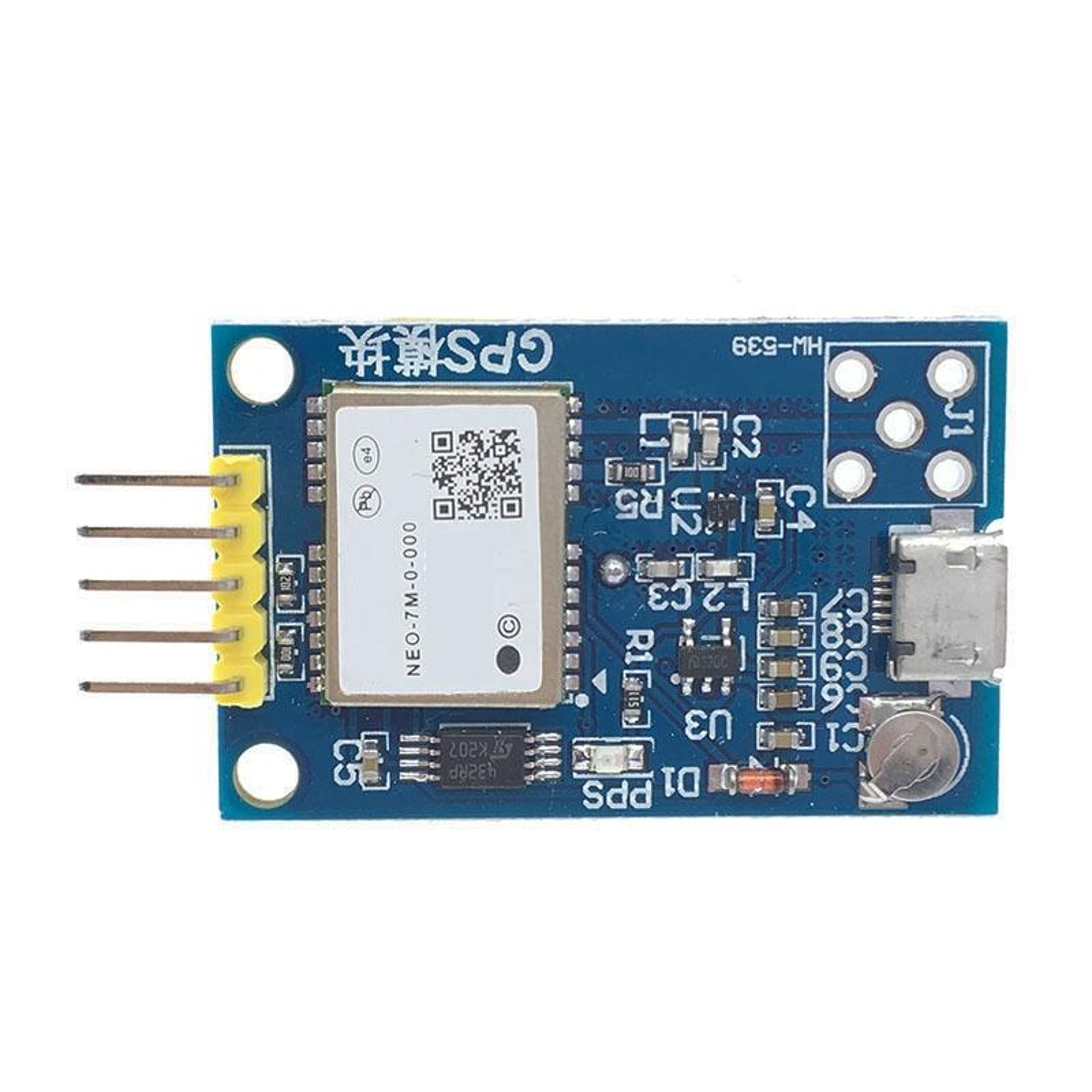 NEO-7M GPS Positioning Module for Arduino & STM32 with SMA Antenna Interface – view 5