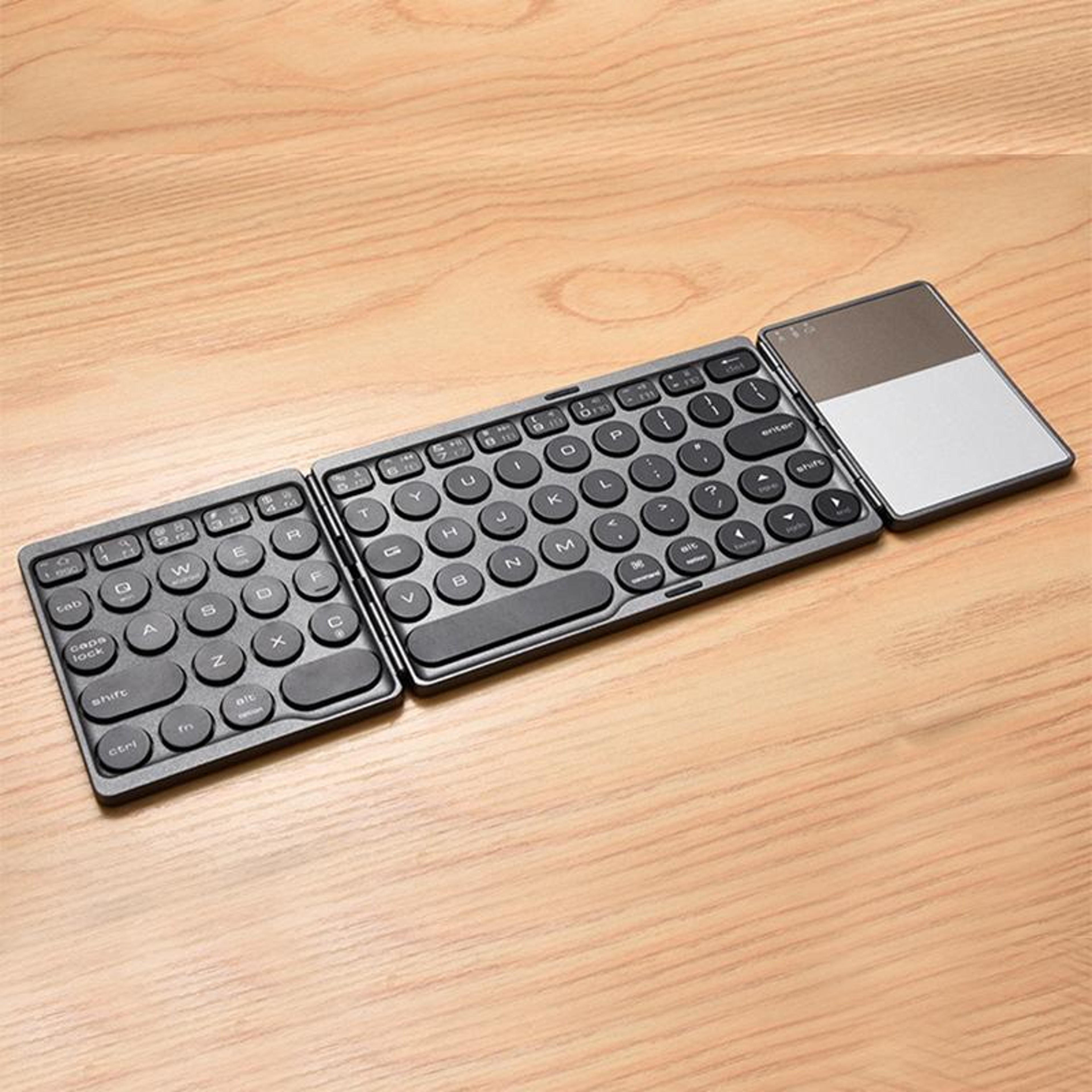 TriFold Pro Wireless Bluetooth Keyboard with Touchpad for Android, iOS & Windows – view 1